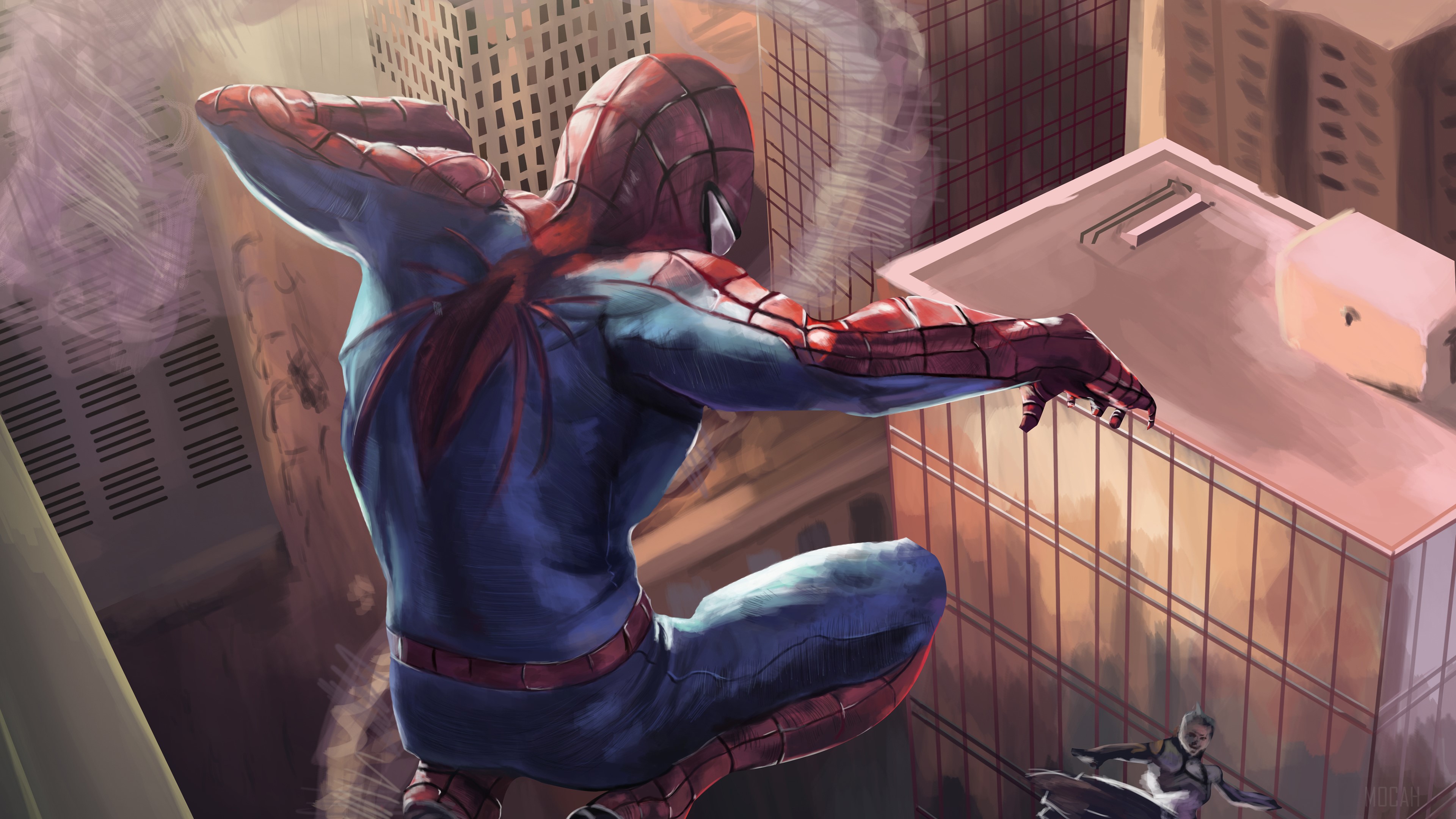 Spider-Man Fan Art 4K HD Wallpaper