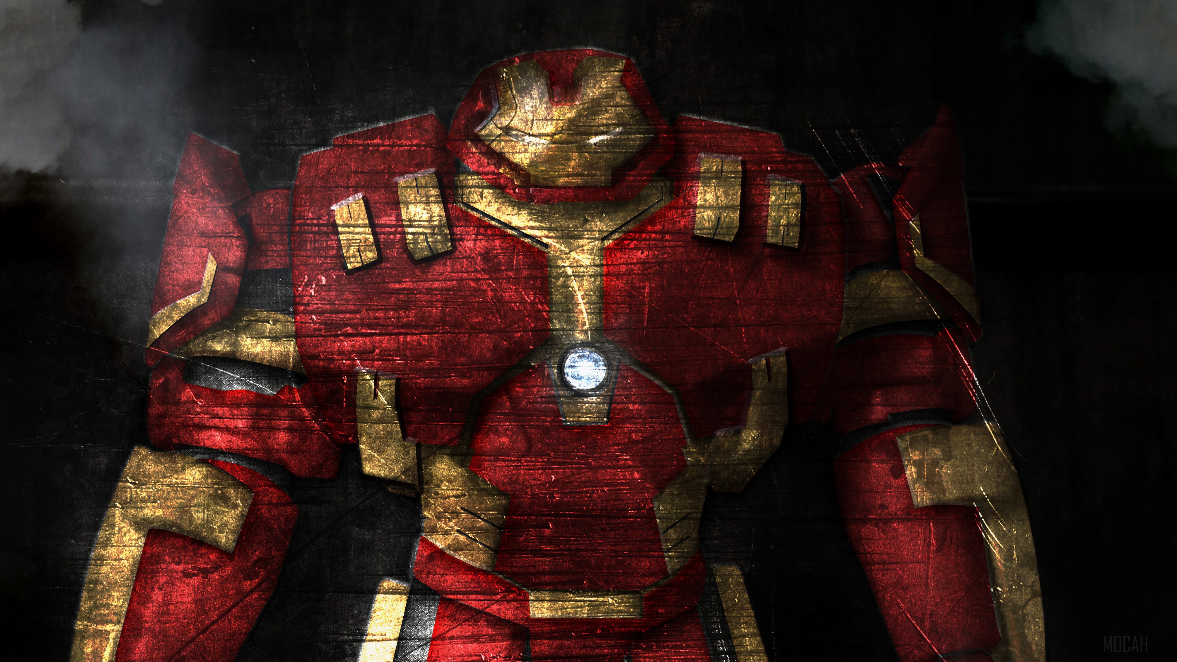 Hulkbuster Armor from Marvel 4K Art HD Wallpaper