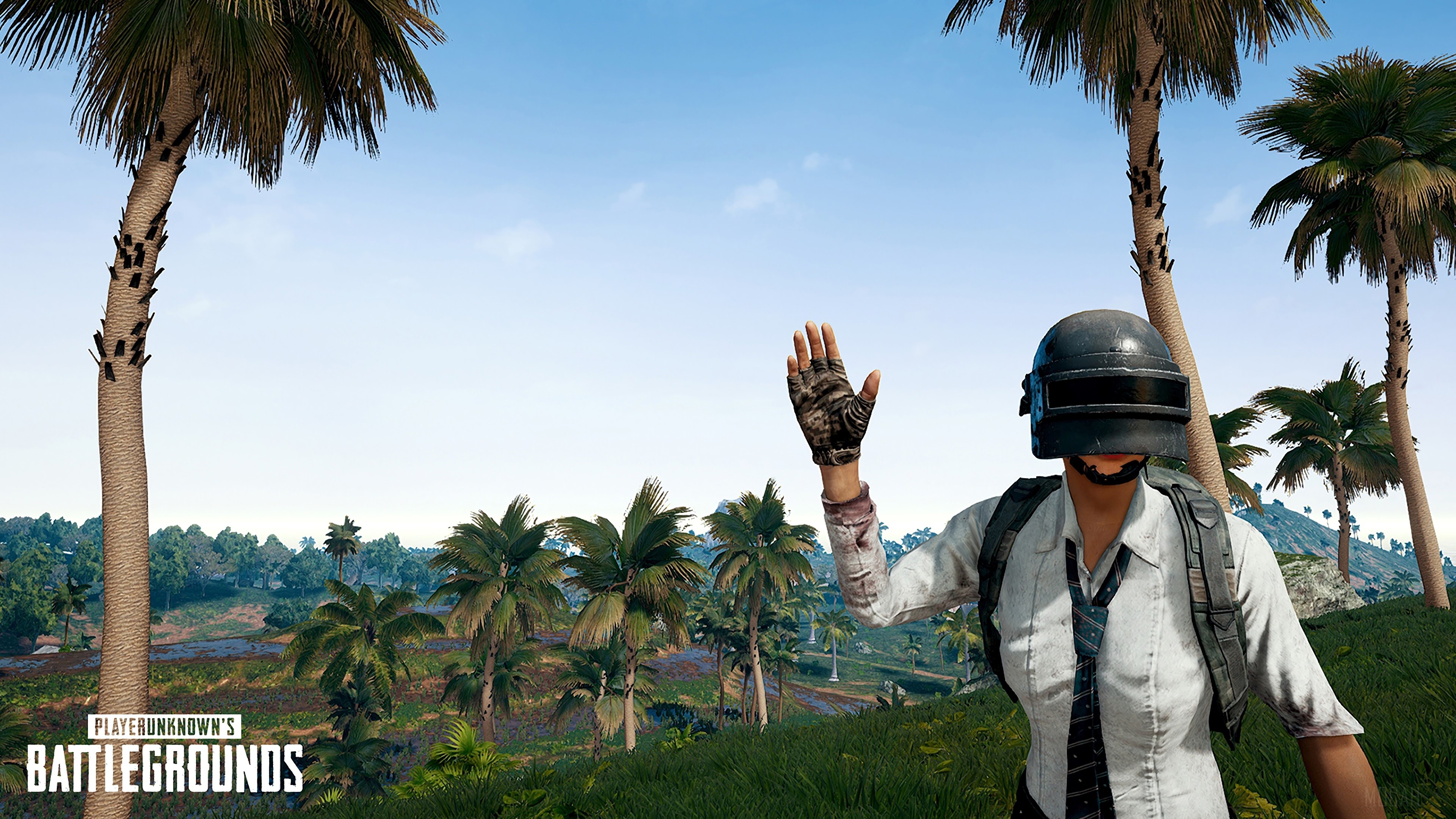 PUBG Character on Sanhok Island 4K HD Wallpaper