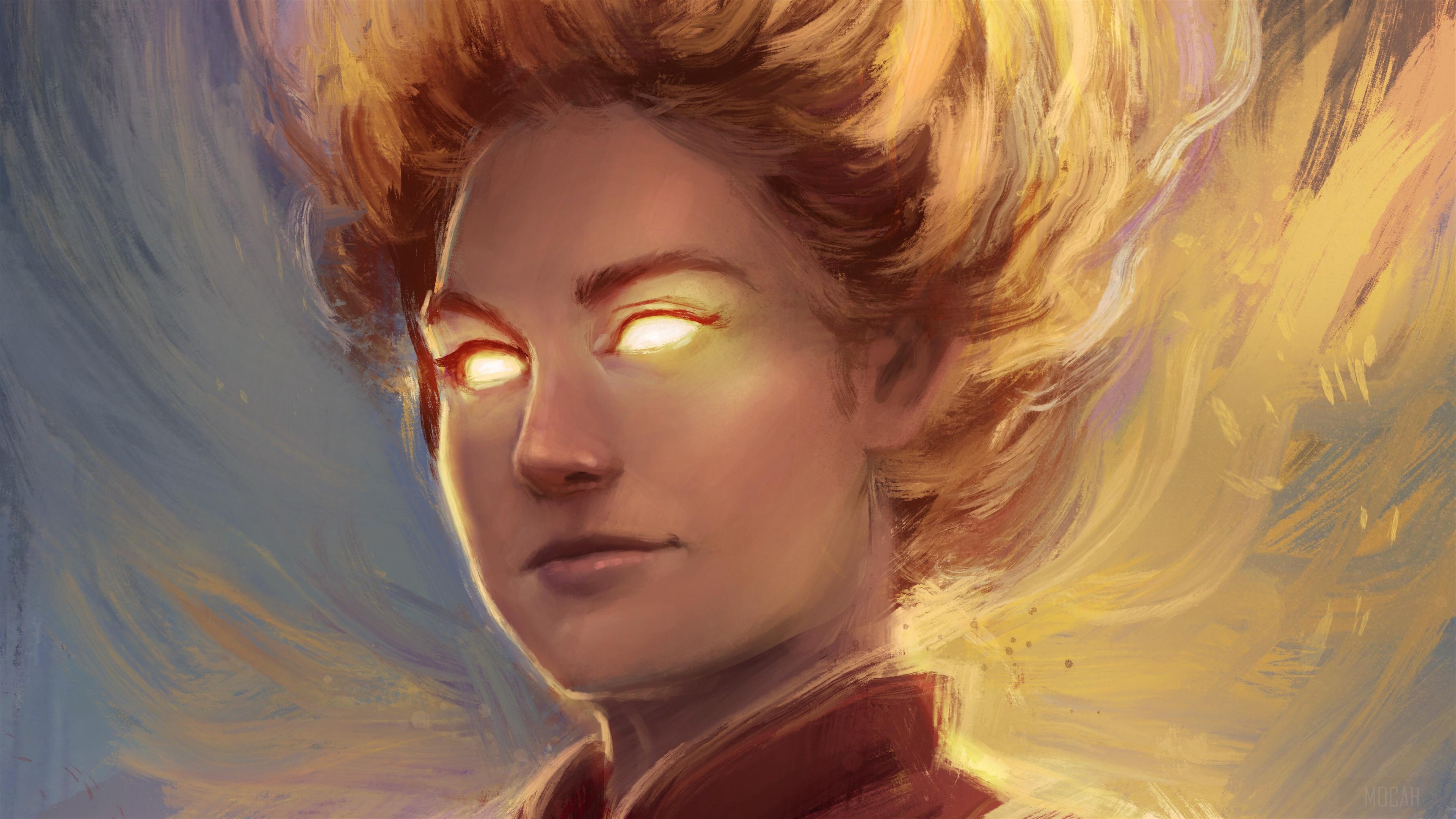 Captain Marvel Portrait HD Wallpaper