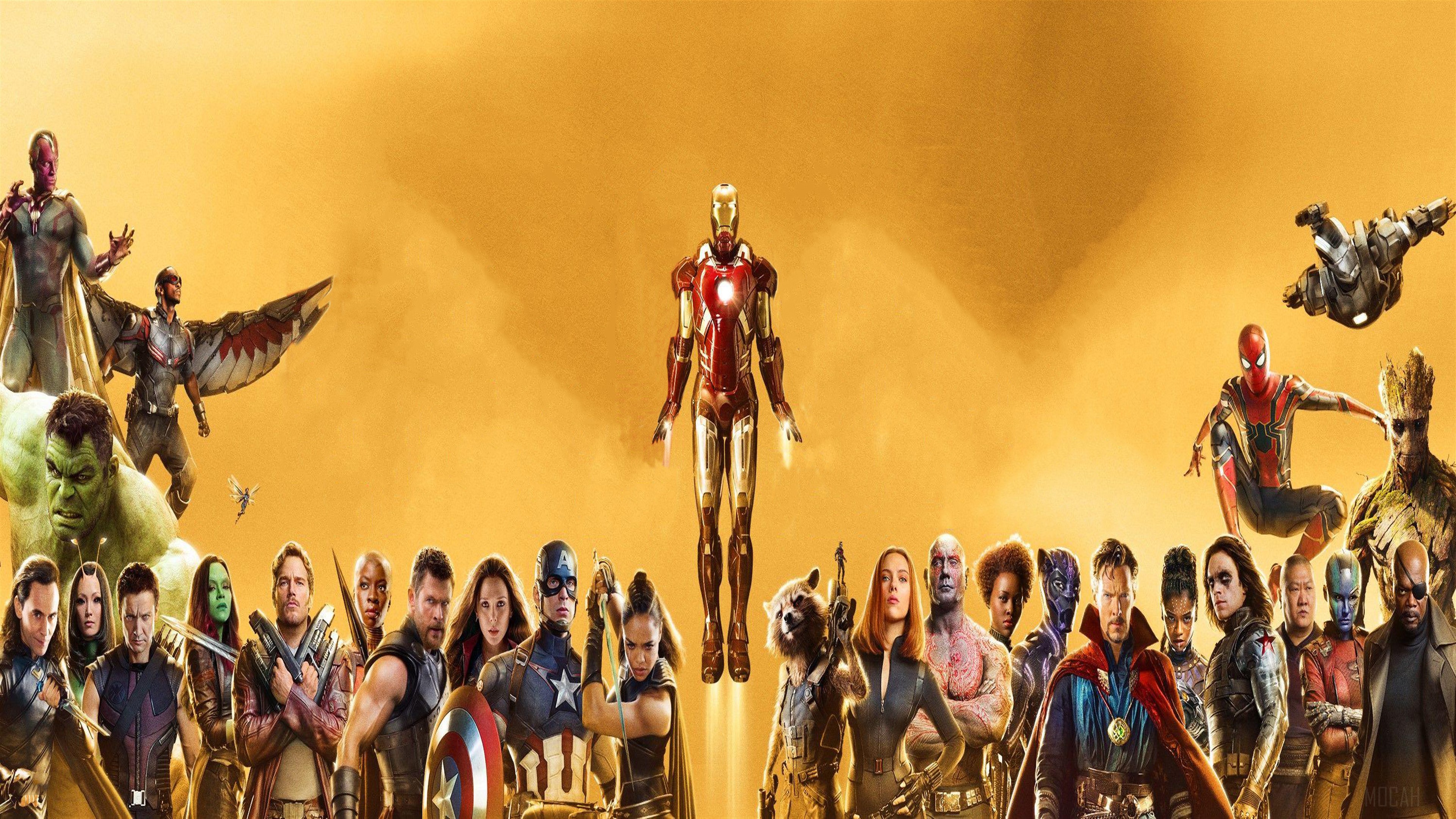 Marvel 10 Year Anniversary HD Wallpaper