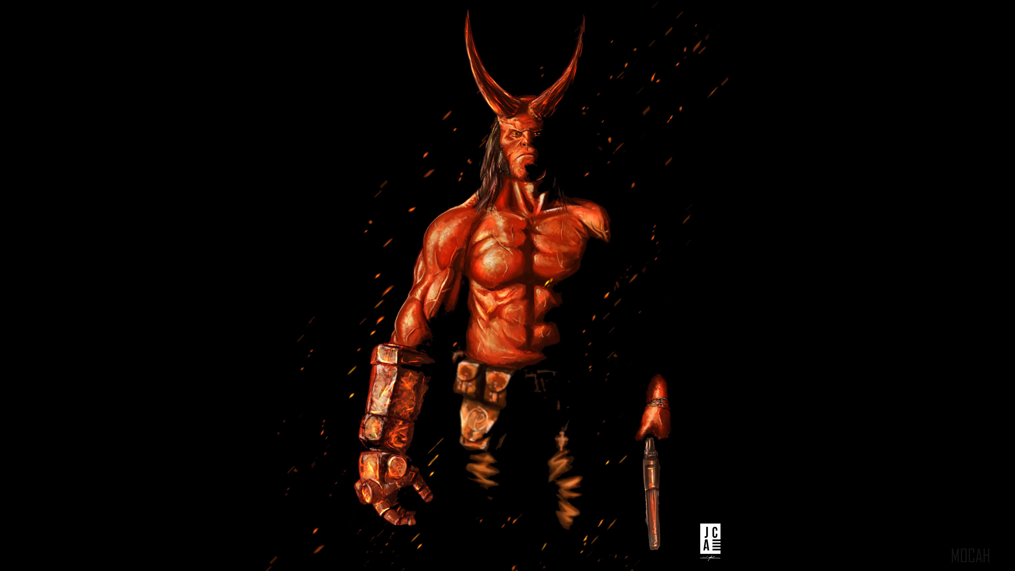 Hellboy Artwork 2019 HD Wallpaper
