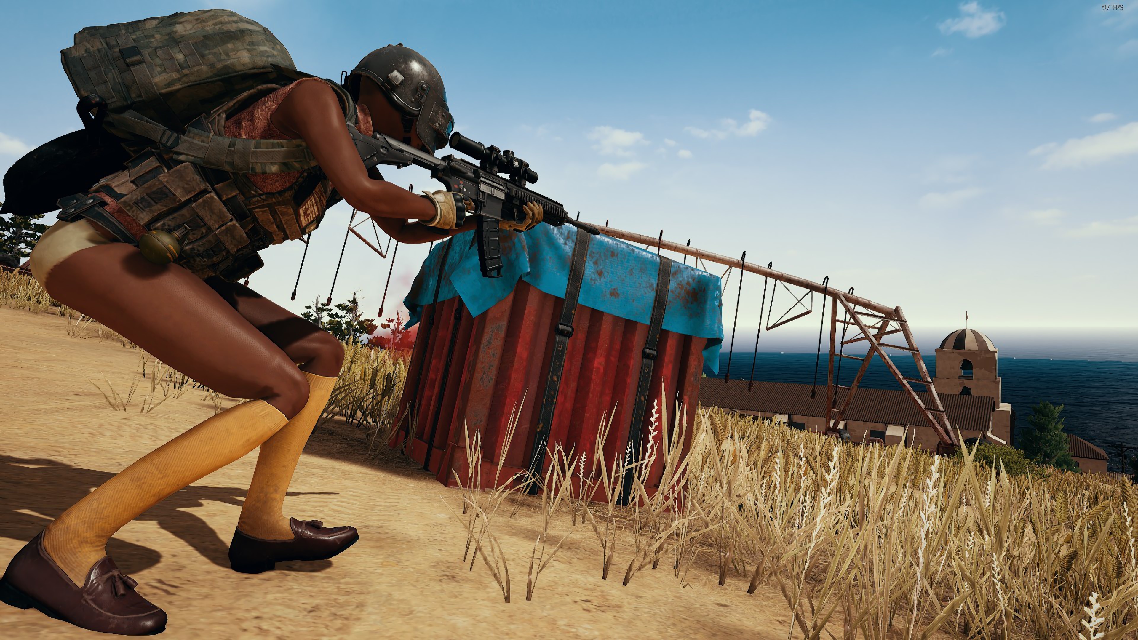 PlayerUnknown's Battlegrounds Air Drop 4K HD Wallpaper