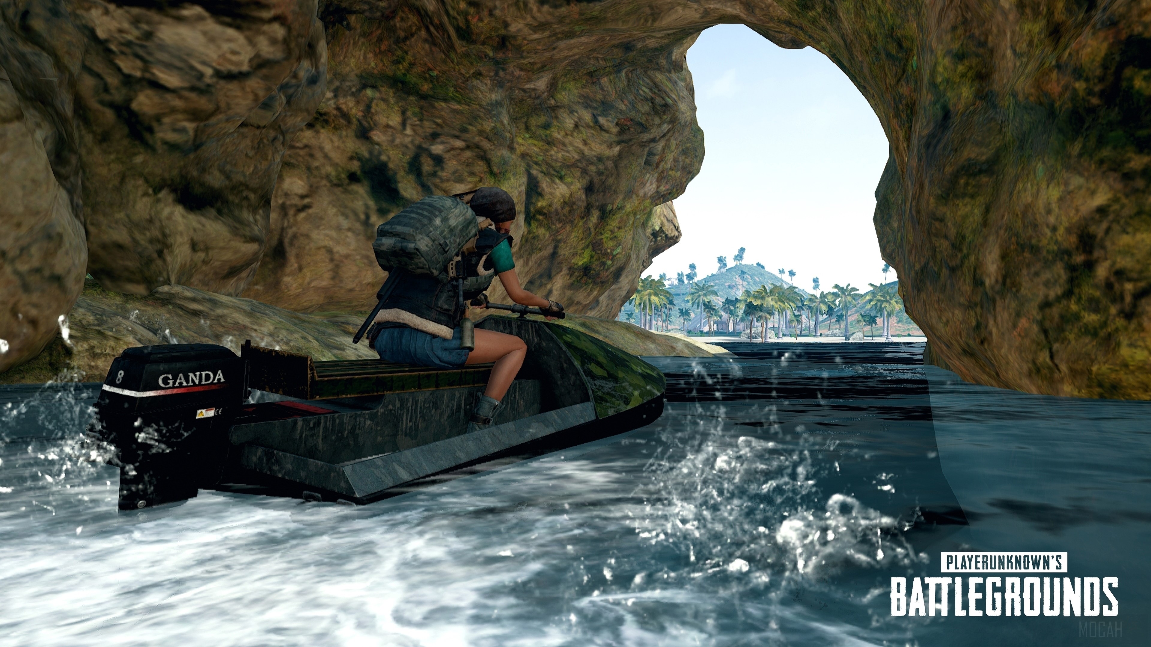 PlayerUnknown's Battlegrounds Jet Ski 4K HD Wallpaper