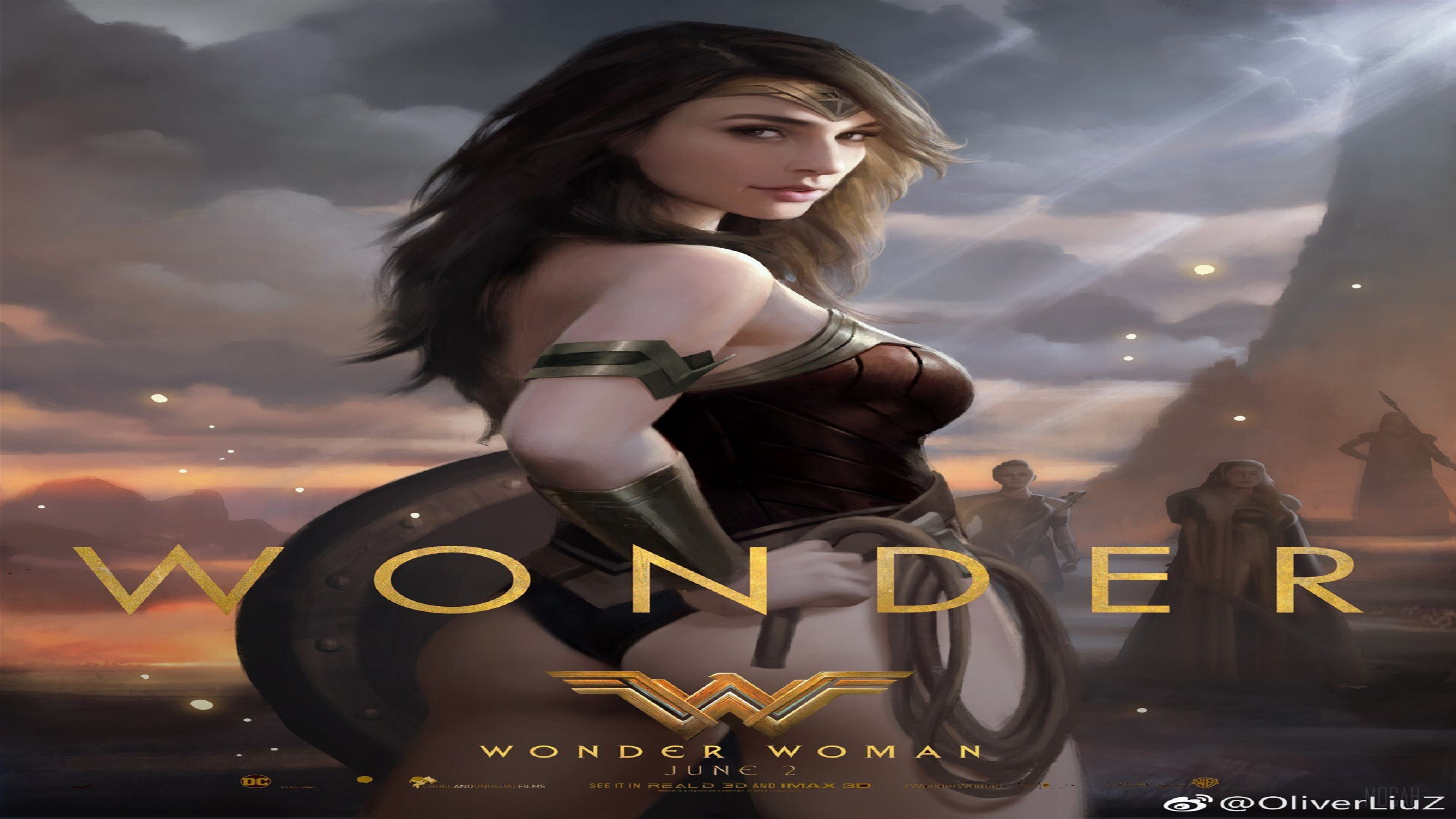 Wonder Woman Fan Art HD Wallpaper