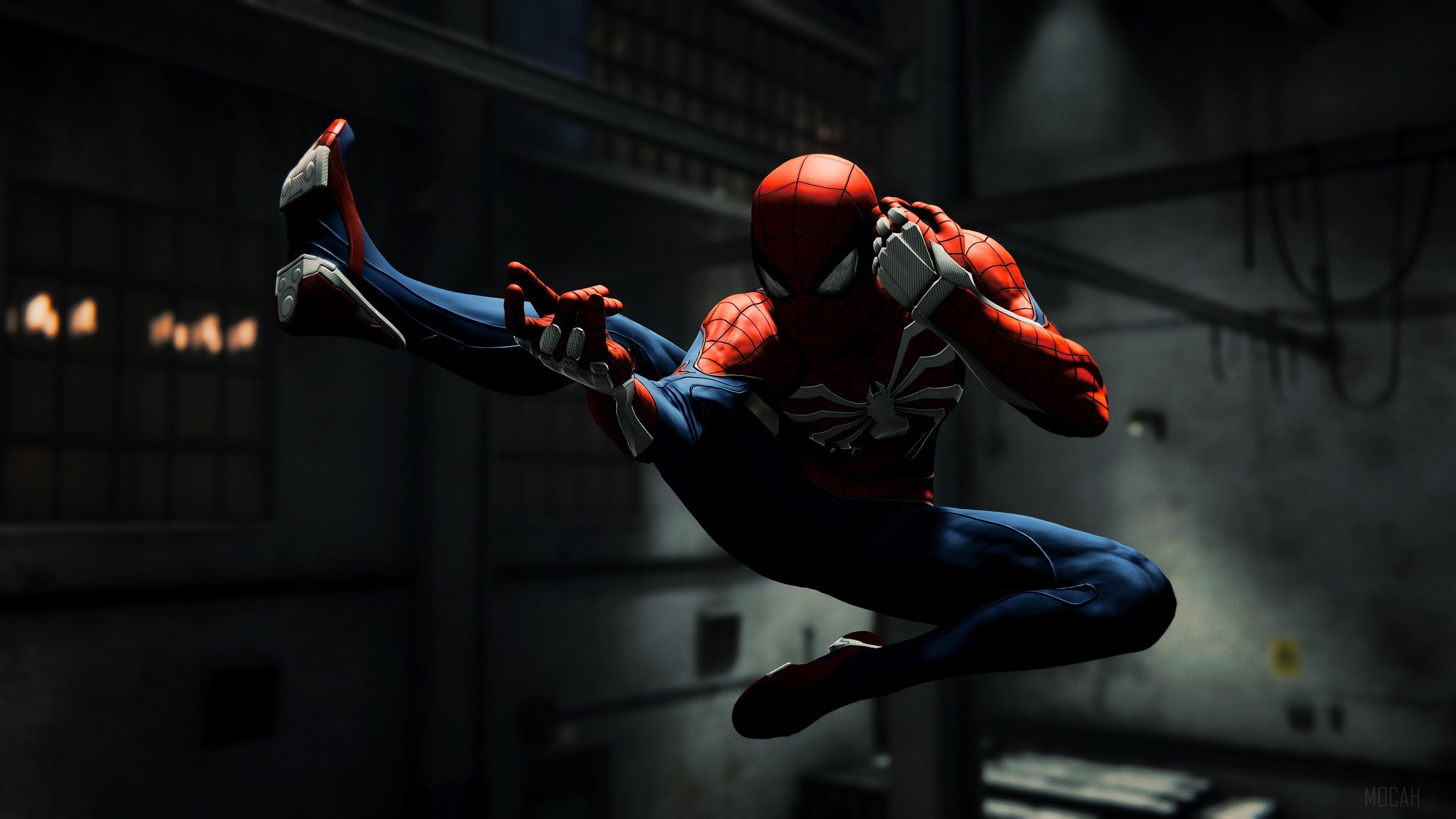 Spider-Man from PS4 4K HD Wallpaper