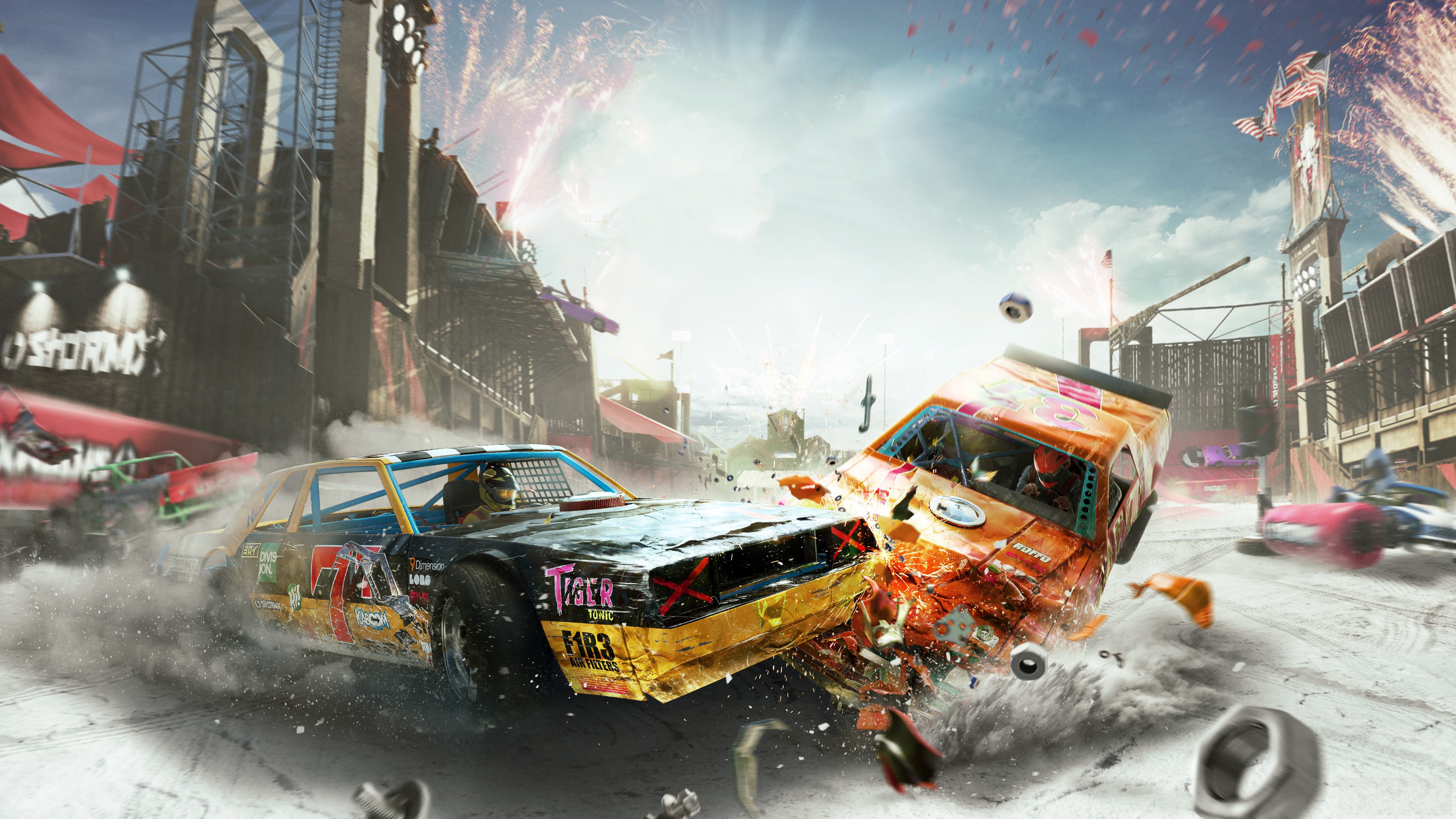 The Crew 2 Demolition Derby HD Wallpaper