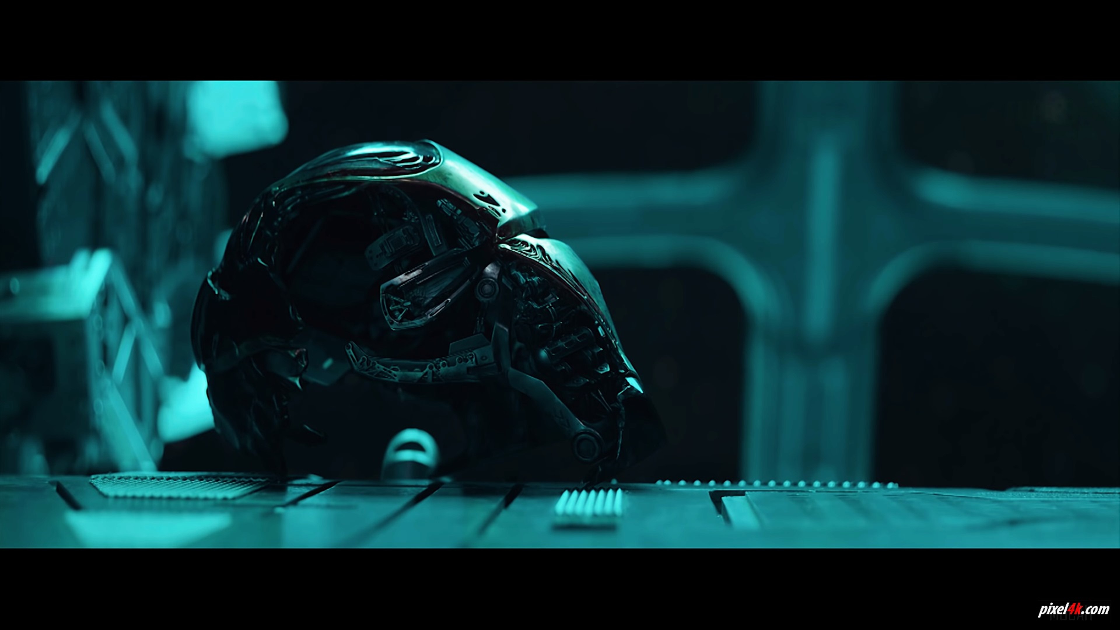 Iron Man Helmet from Avengers: Endgame 4K HD Wallpaper
