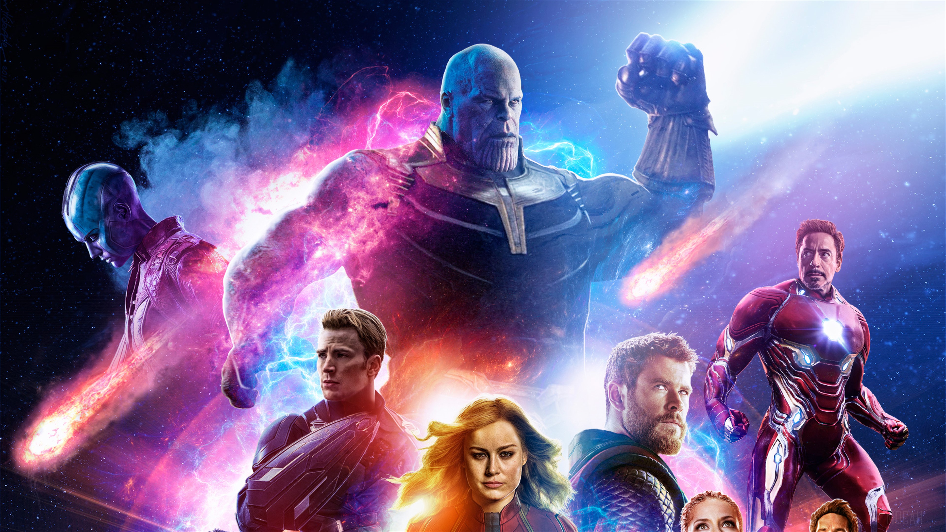 Avengers Endgame Art 4K HD Wallpaper