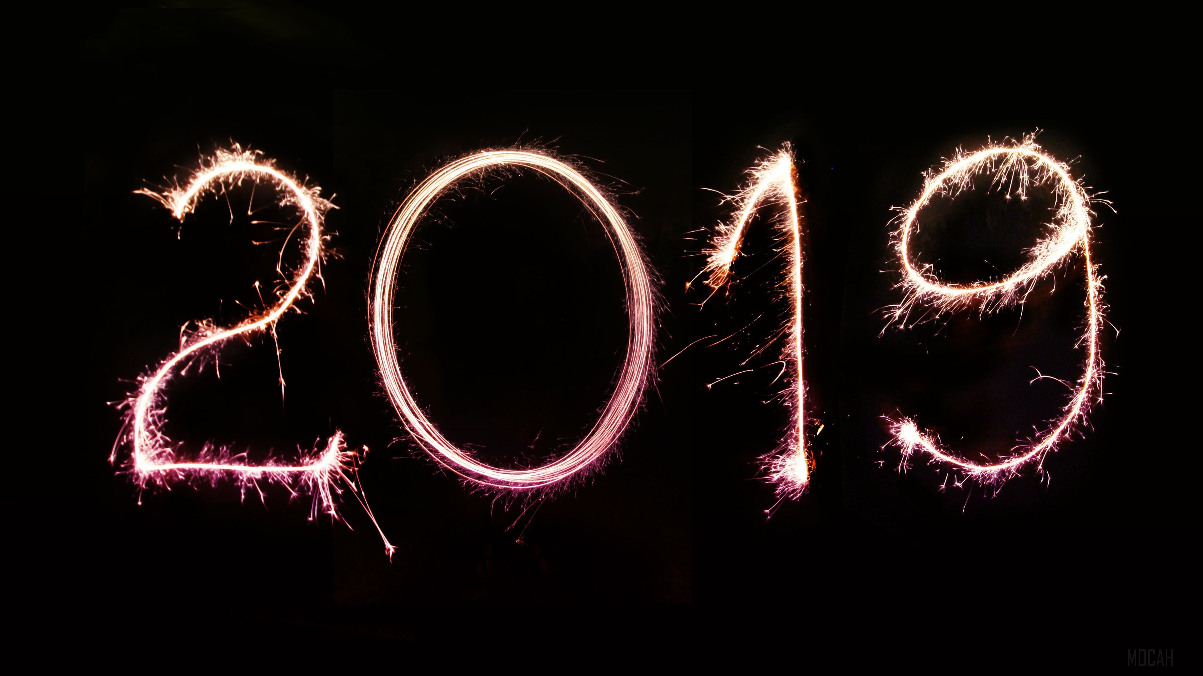 Happy New Year 2019 HD Wallpaper