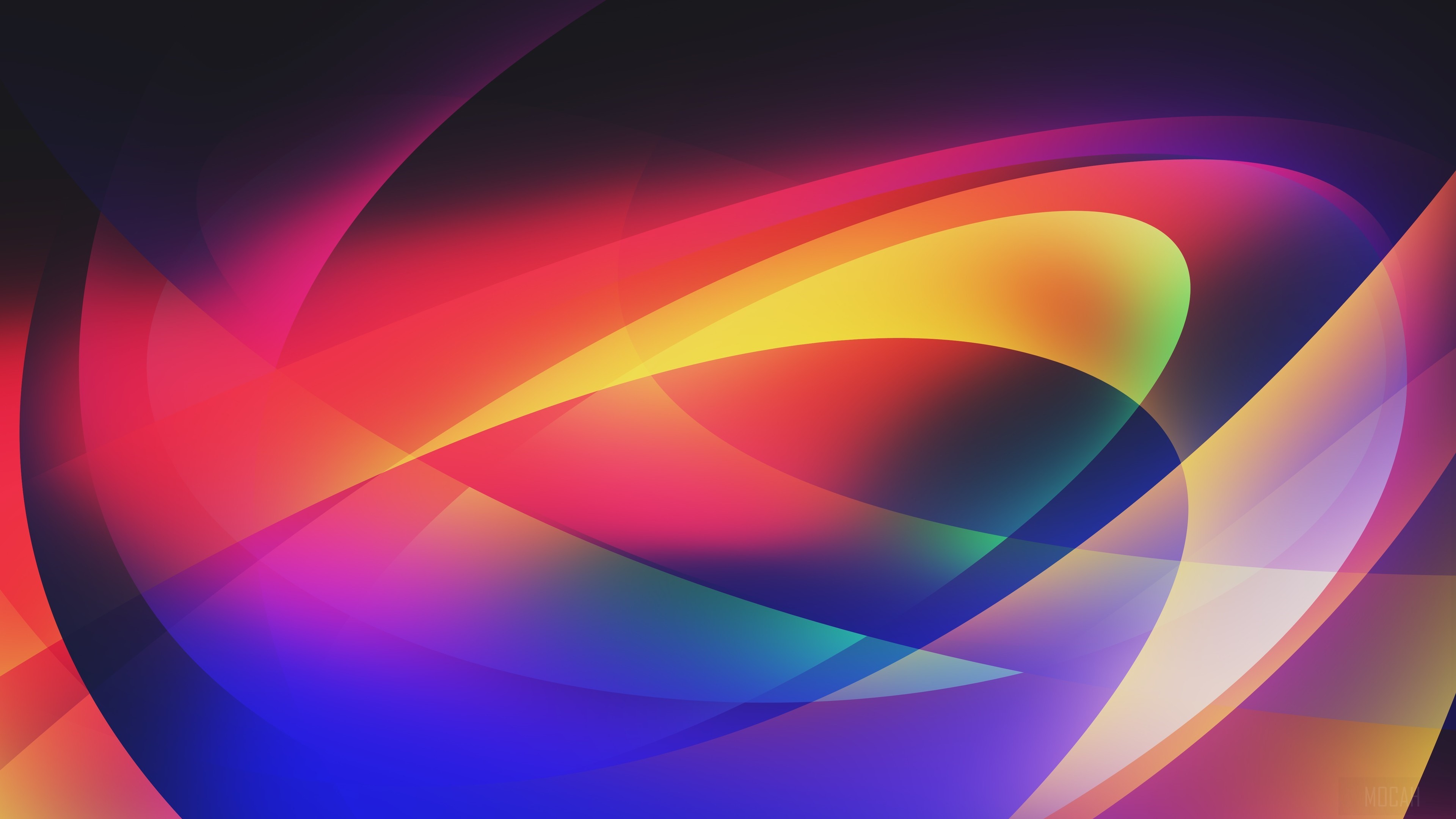 4K Abstract Colors Vector HD Wallpaper