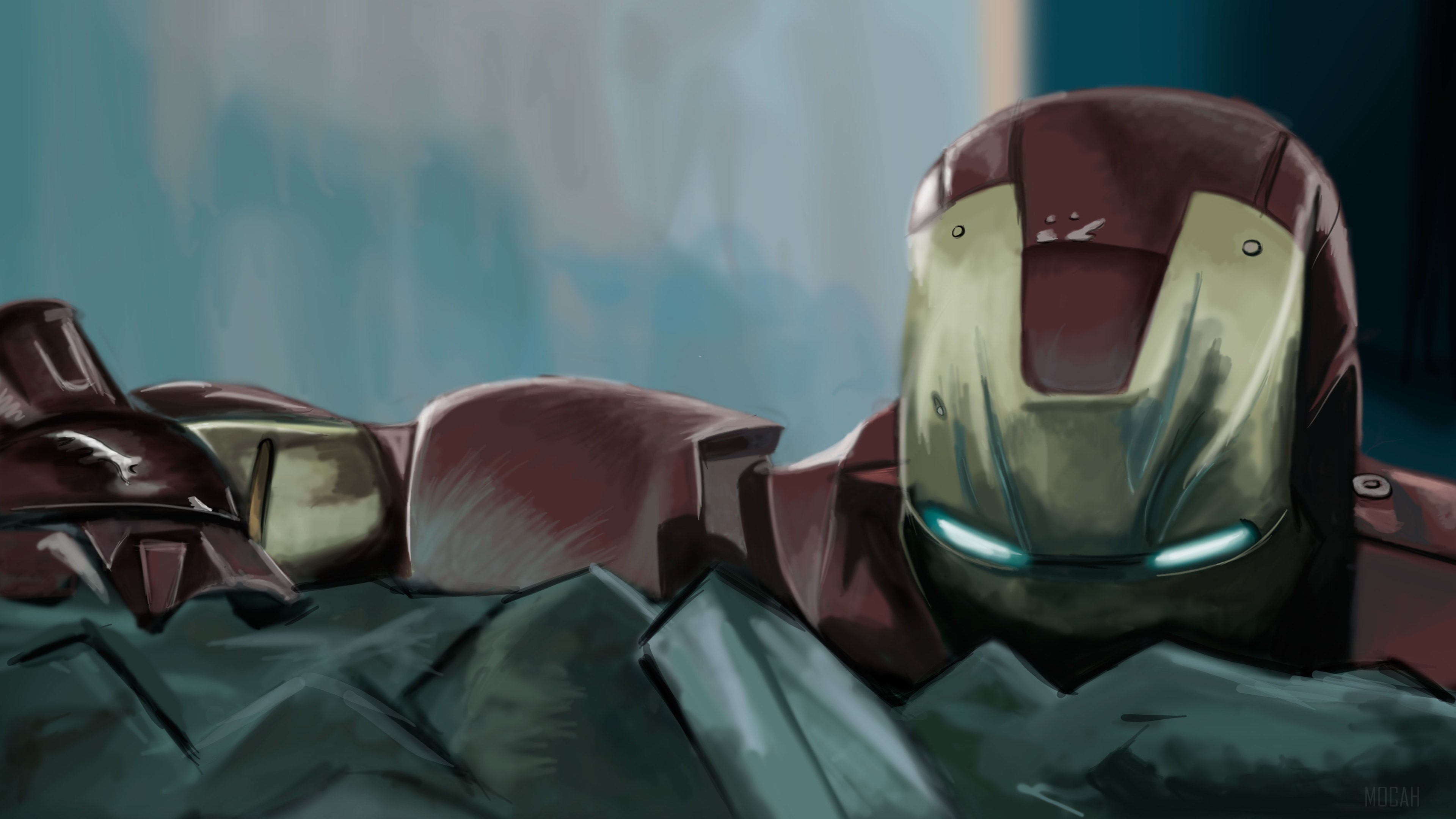 Iron Man New Art HD Wallpaper
