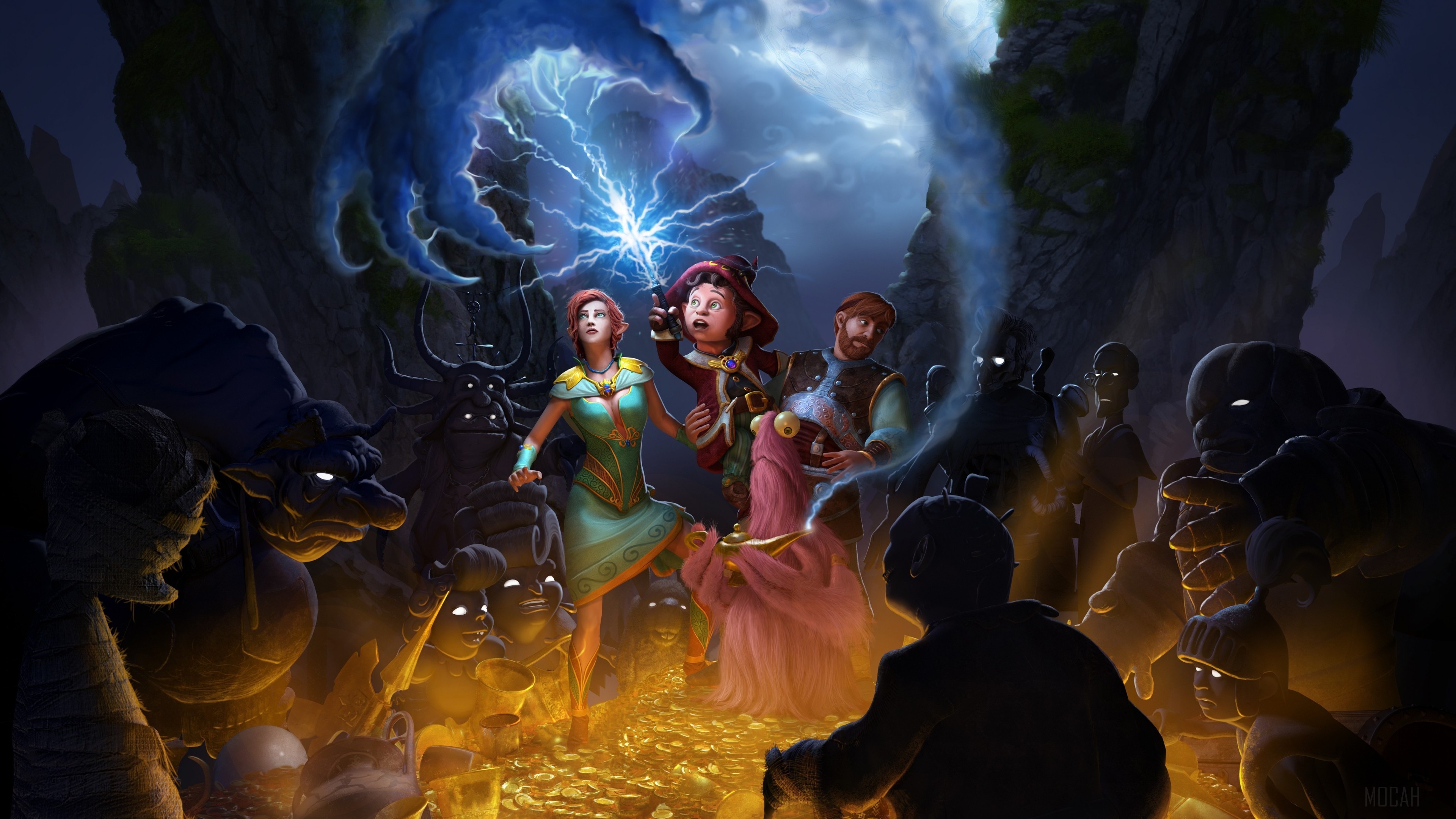 The Book Of Unwritten Tales 2 HD Wallpaper