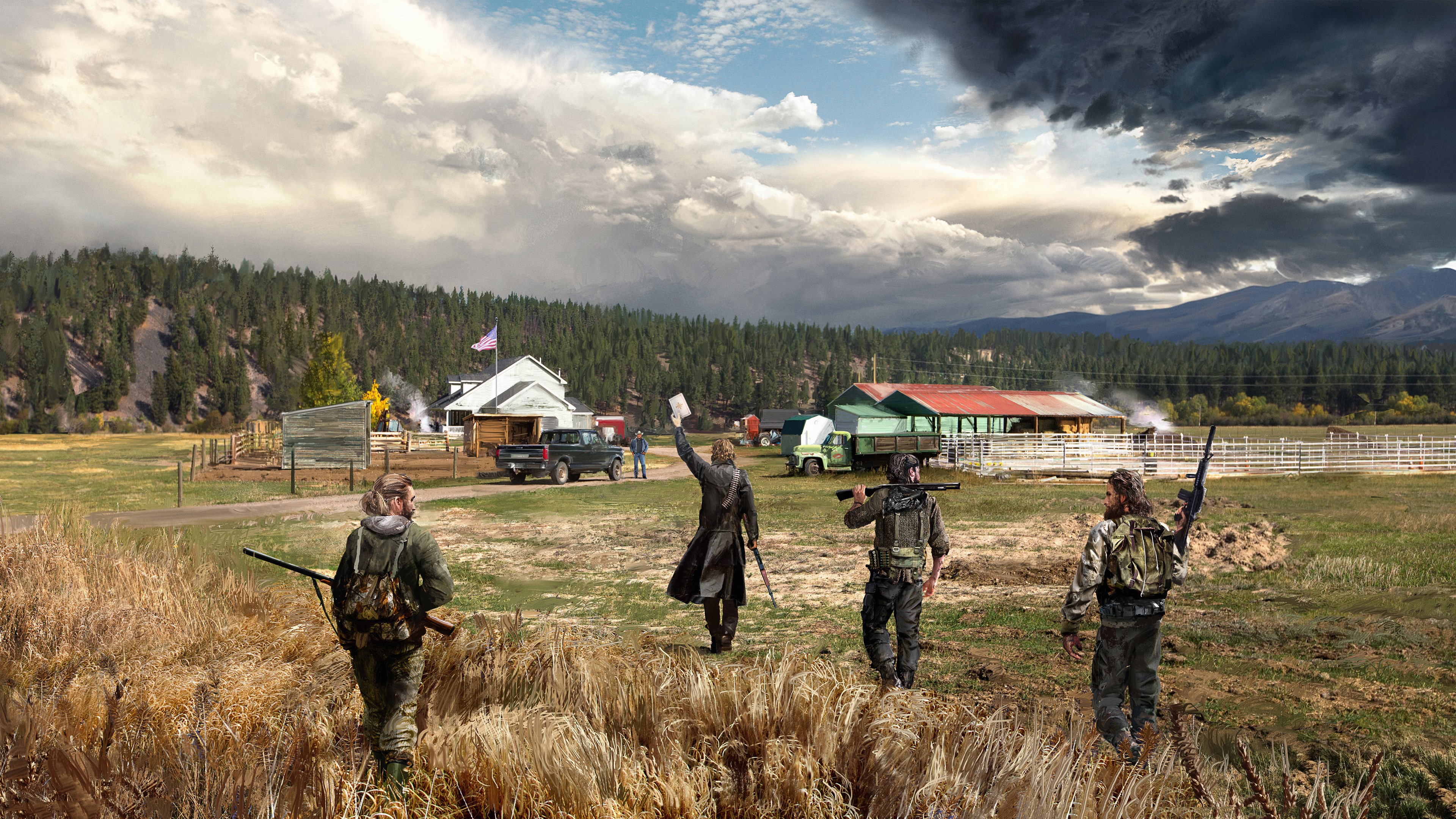 Far Cry 5 4K HD Wallpaper