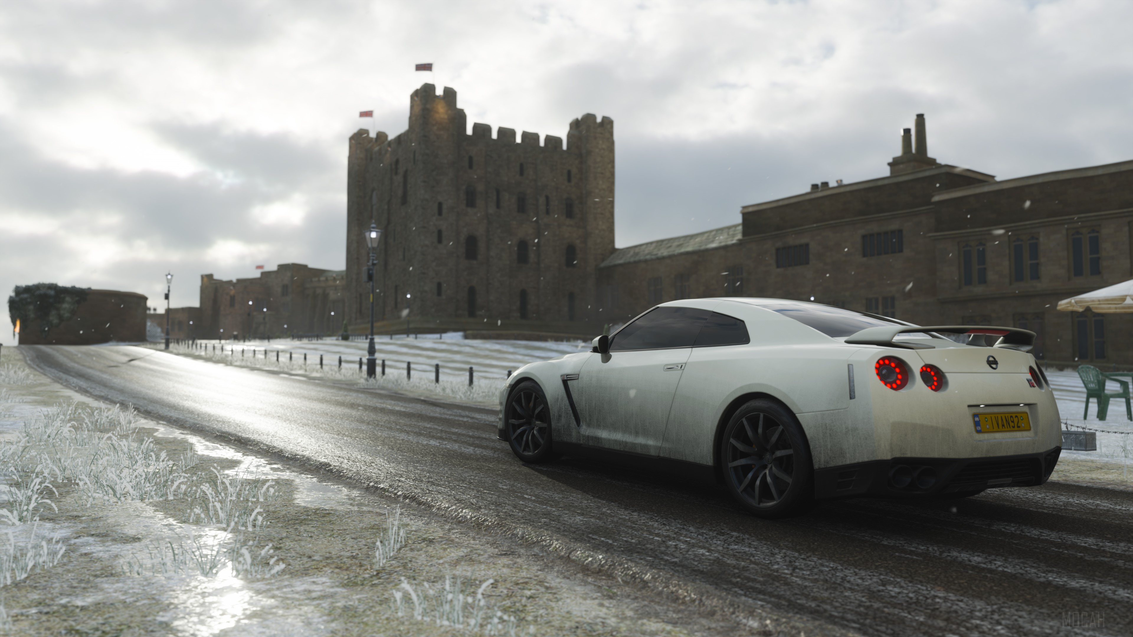 Nissan GTR in Forza Horizon 4K HD Wallpaper