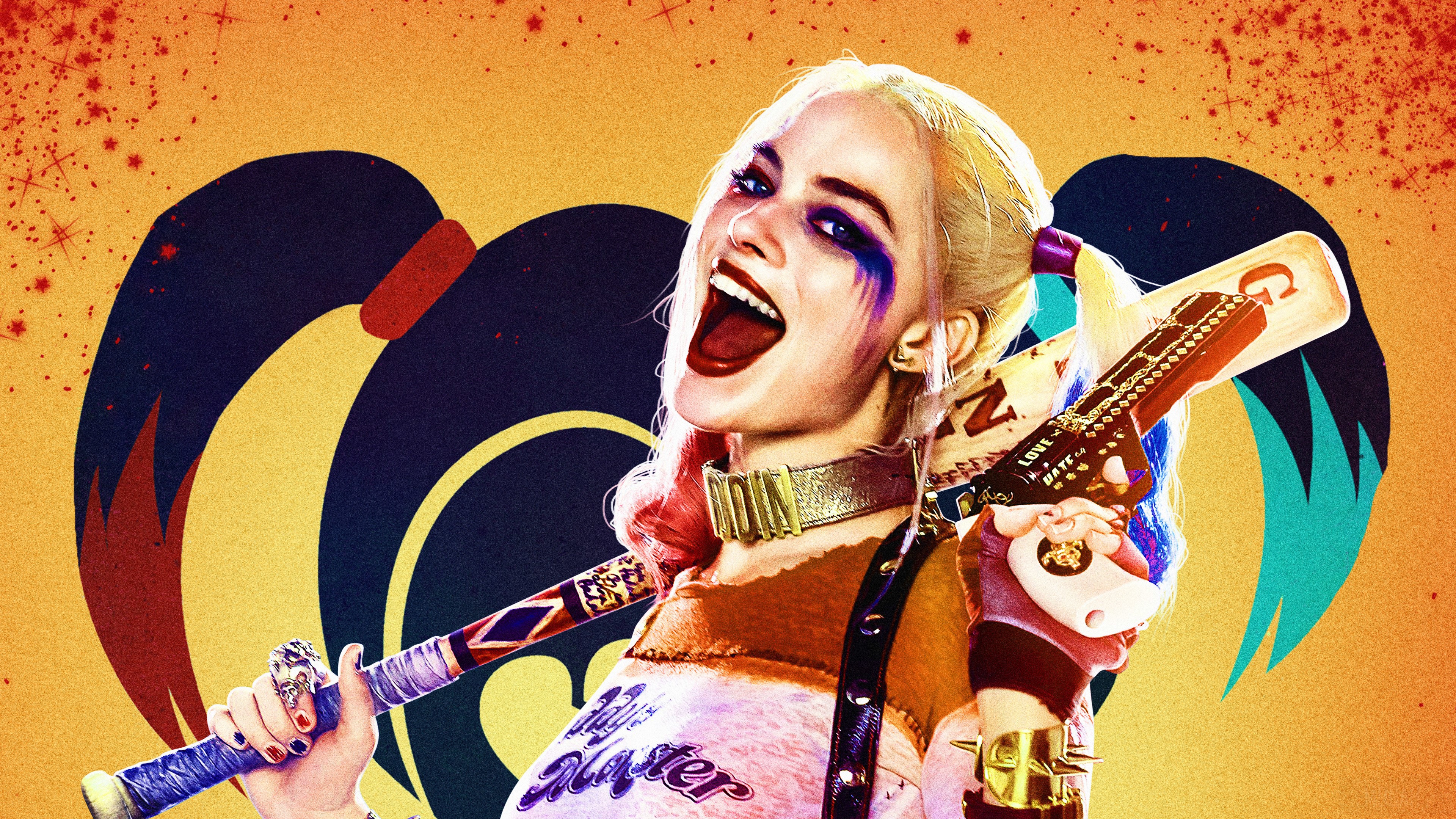 Harley Quinn from Suicide Squad 4K HD Wallpaper