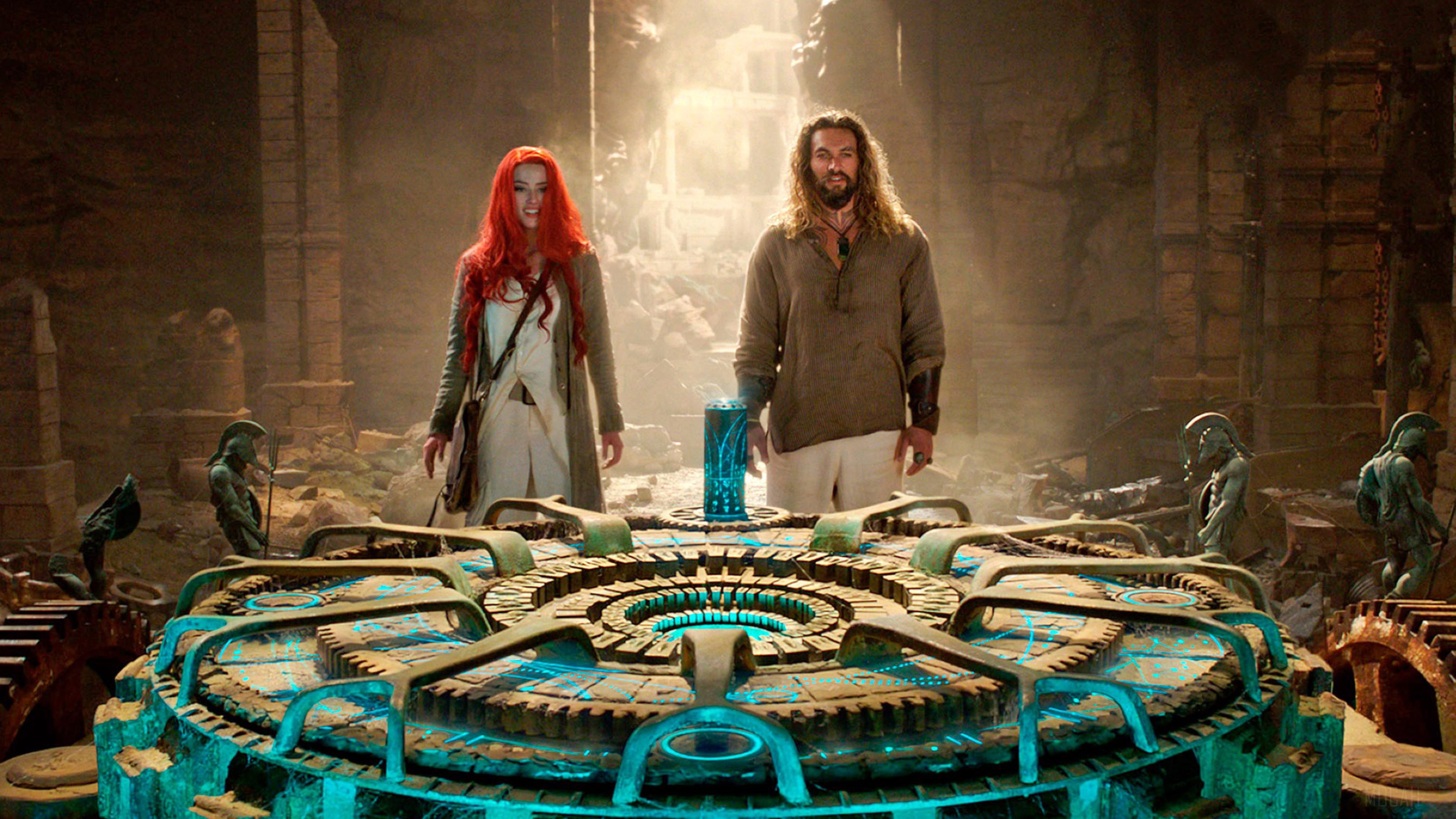 Aquaman and Mera from Aquaman 4K HD Wallpaper
