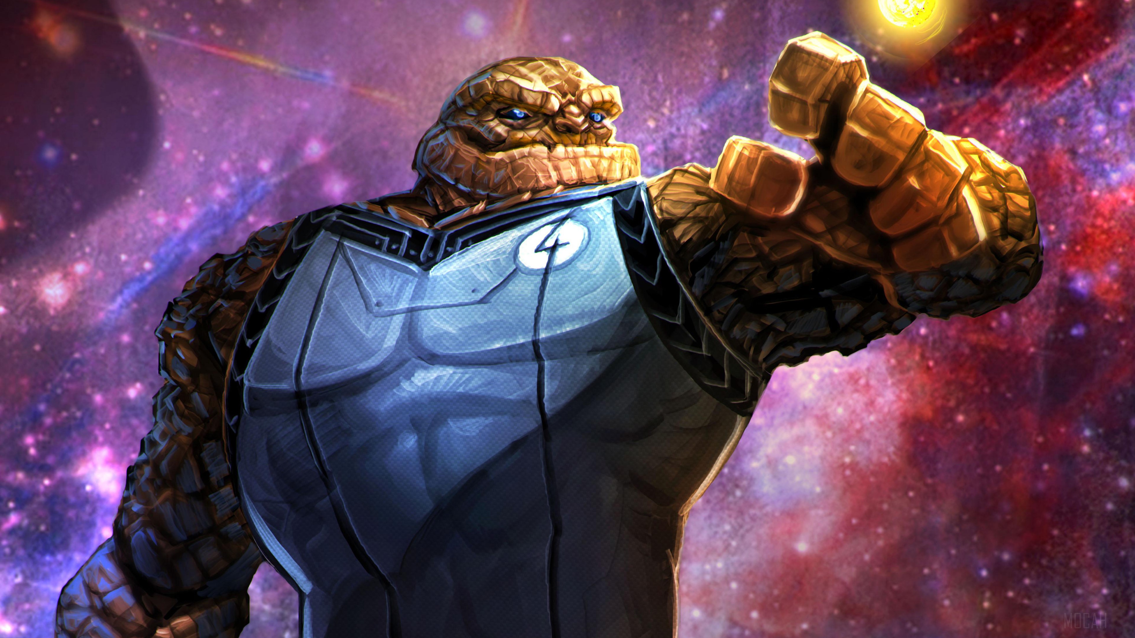 The Thing from Fantastic Four 4K HD Wallpaper