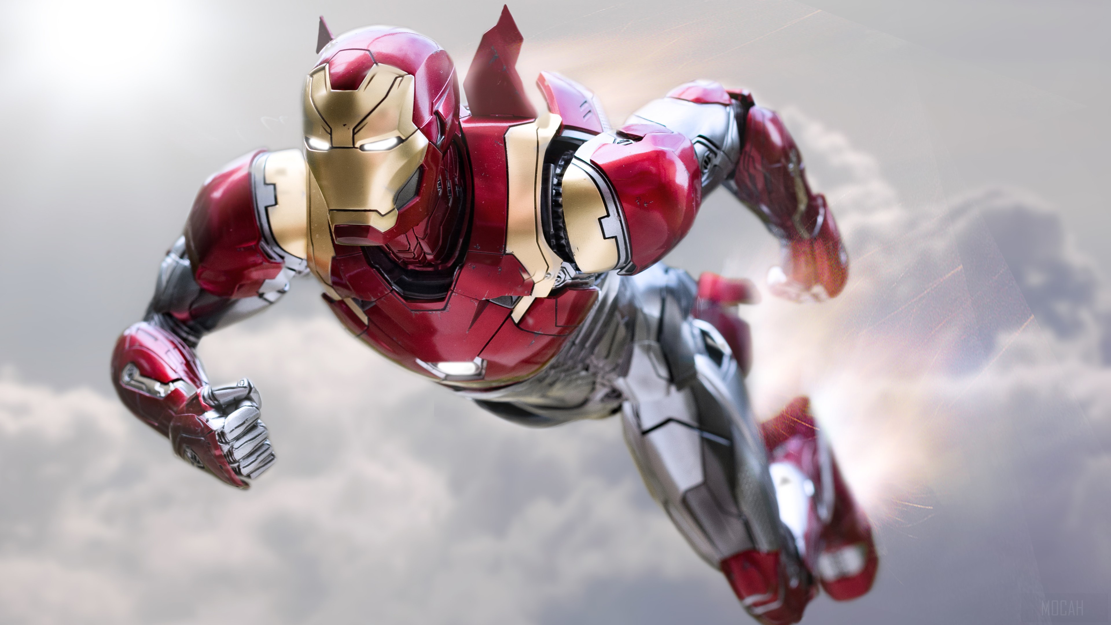 Iron Man in Flight 4K HD Wallpaper