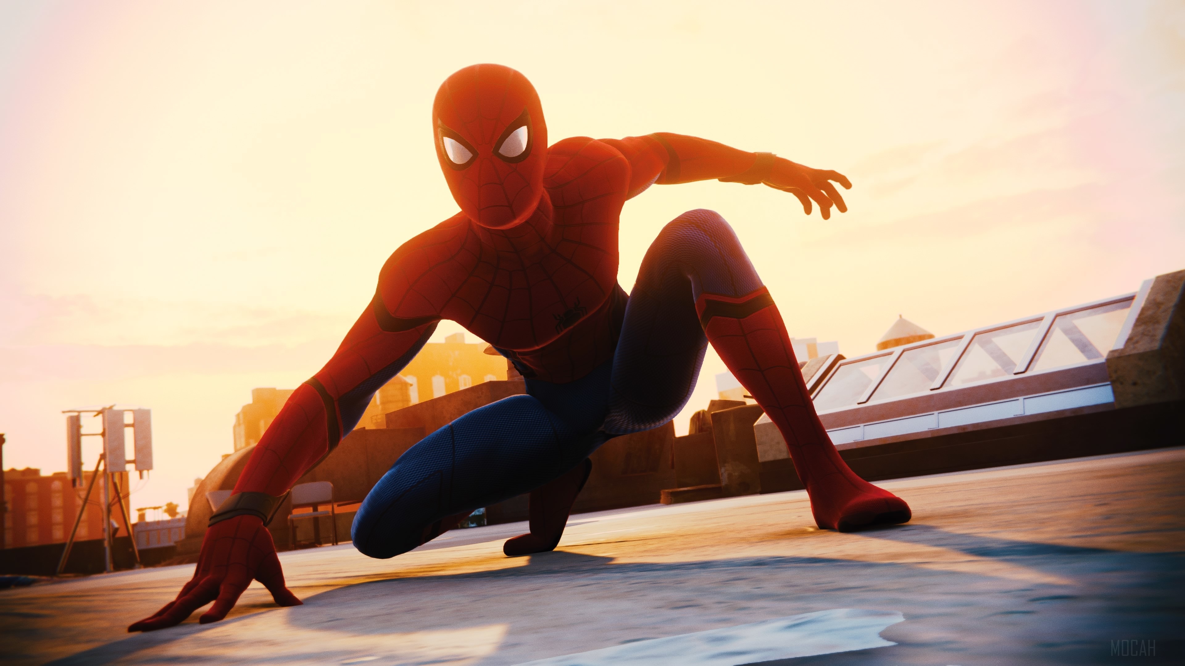 Spider-Man from Marvel's Spider-Man 4K HD Wallpaper