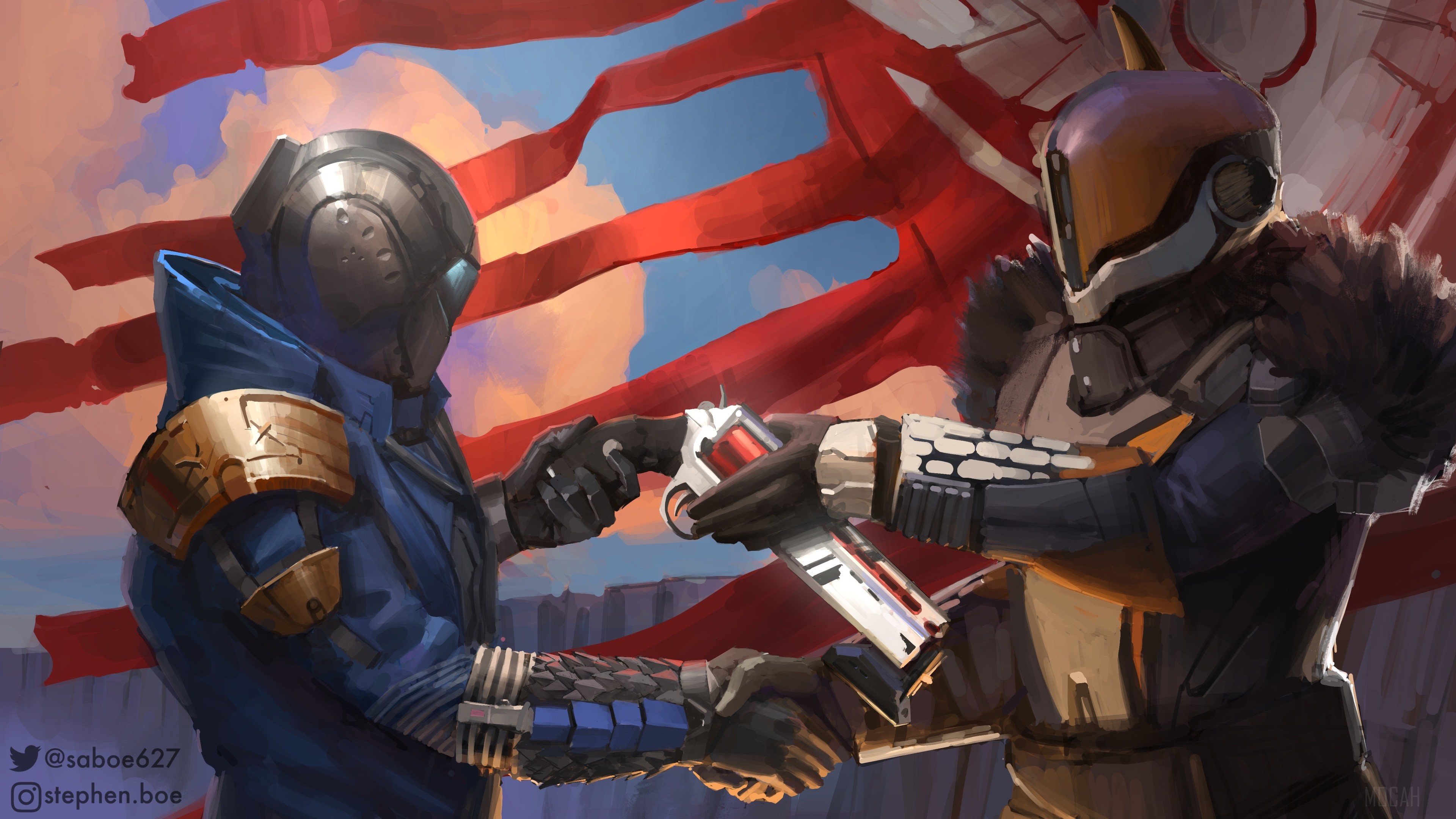 Destiny 2 Art HD Wallpaper