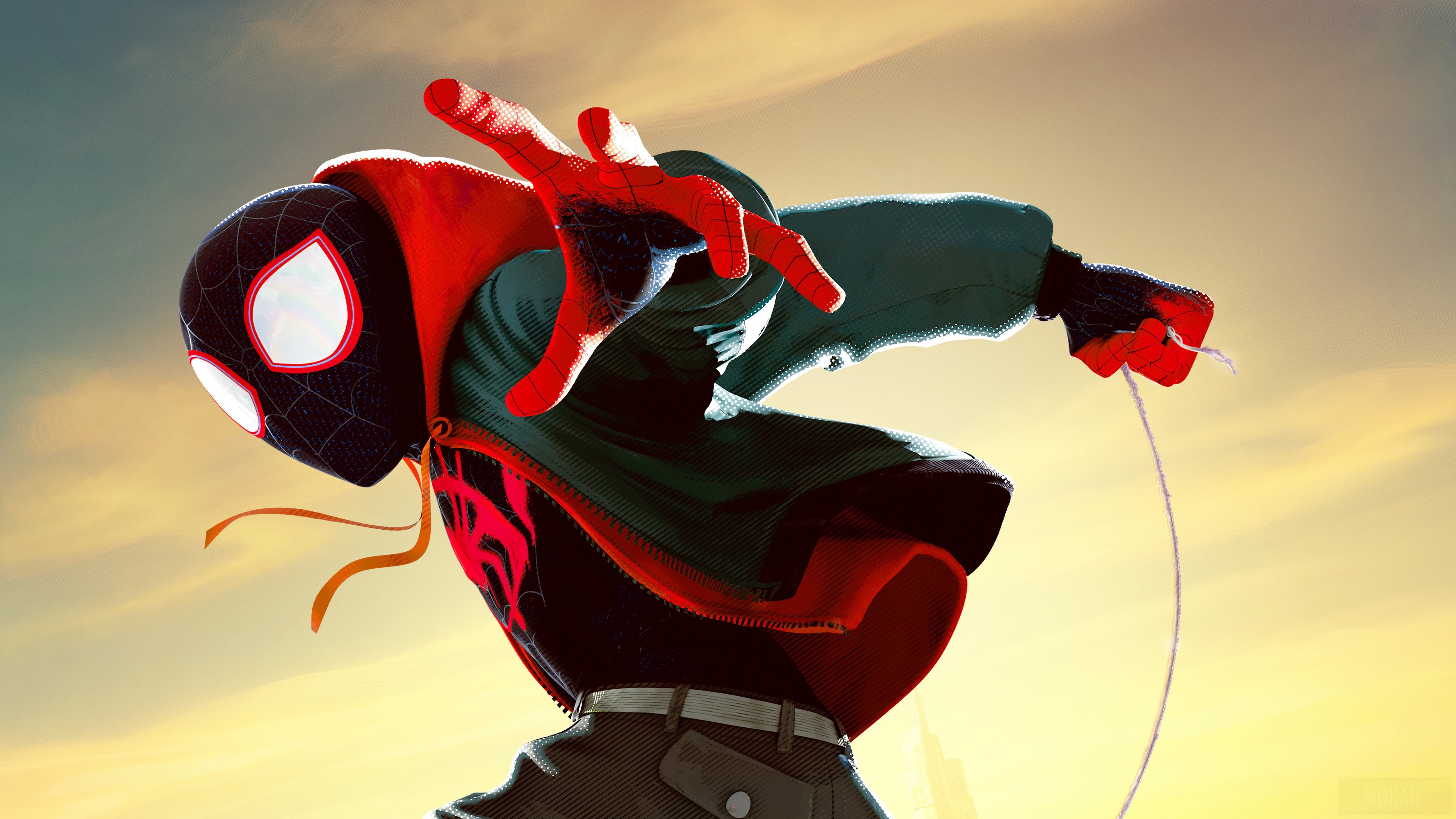 Miles Morales from Spider-Man: Into the Spider-Verse 4K HD Wallpaper