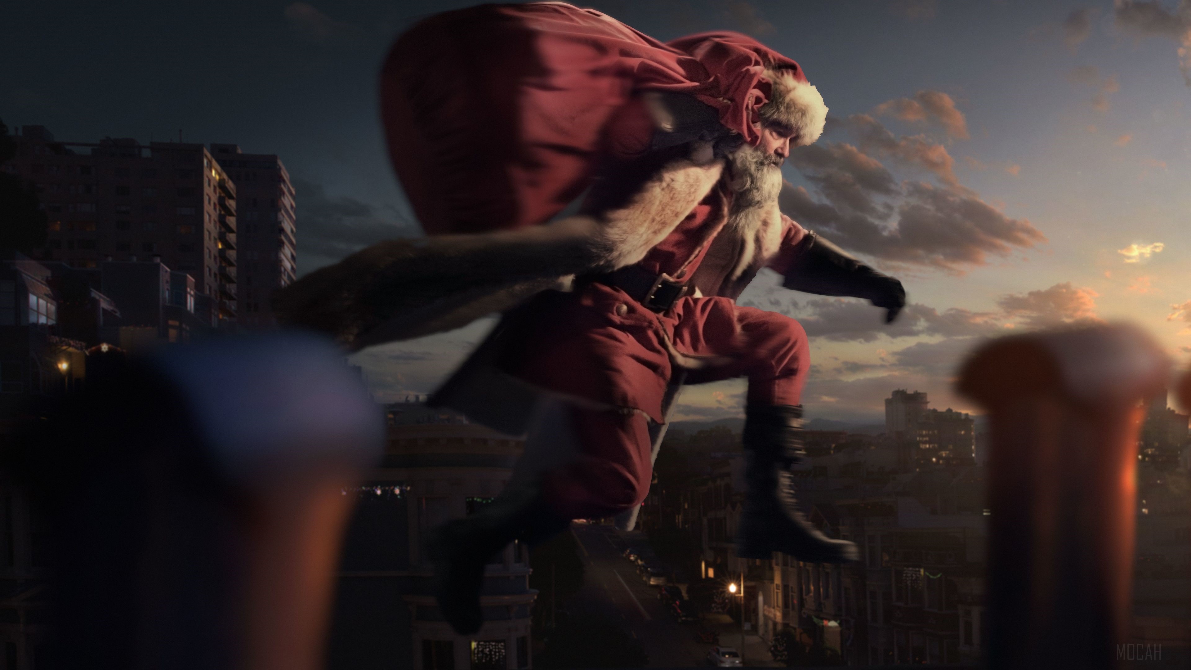 Santa Claus from The Christmas Chronicles 4K HD Wallpaper
