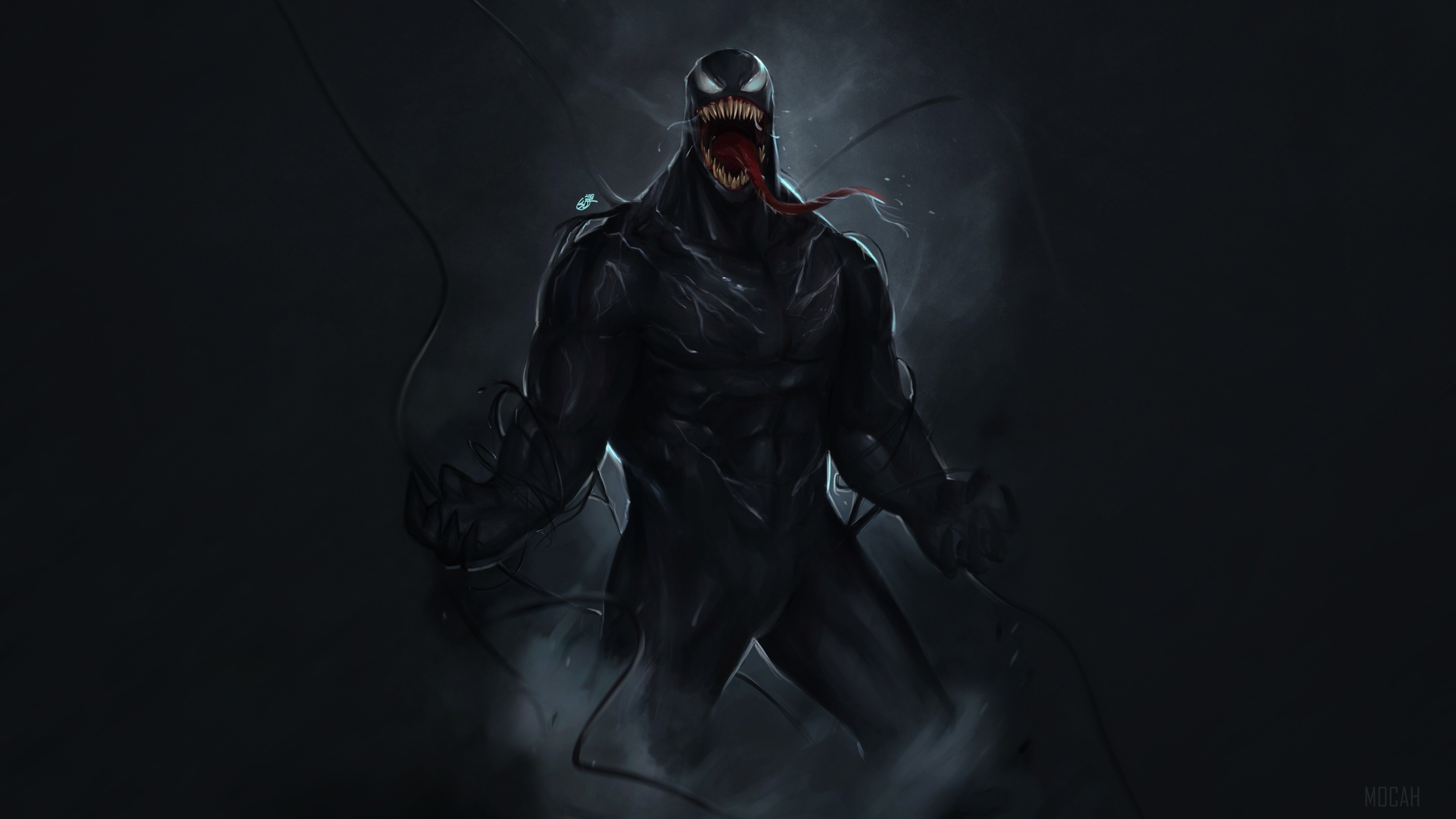 Venom from Marvel Comics 4K HD Wallpaper