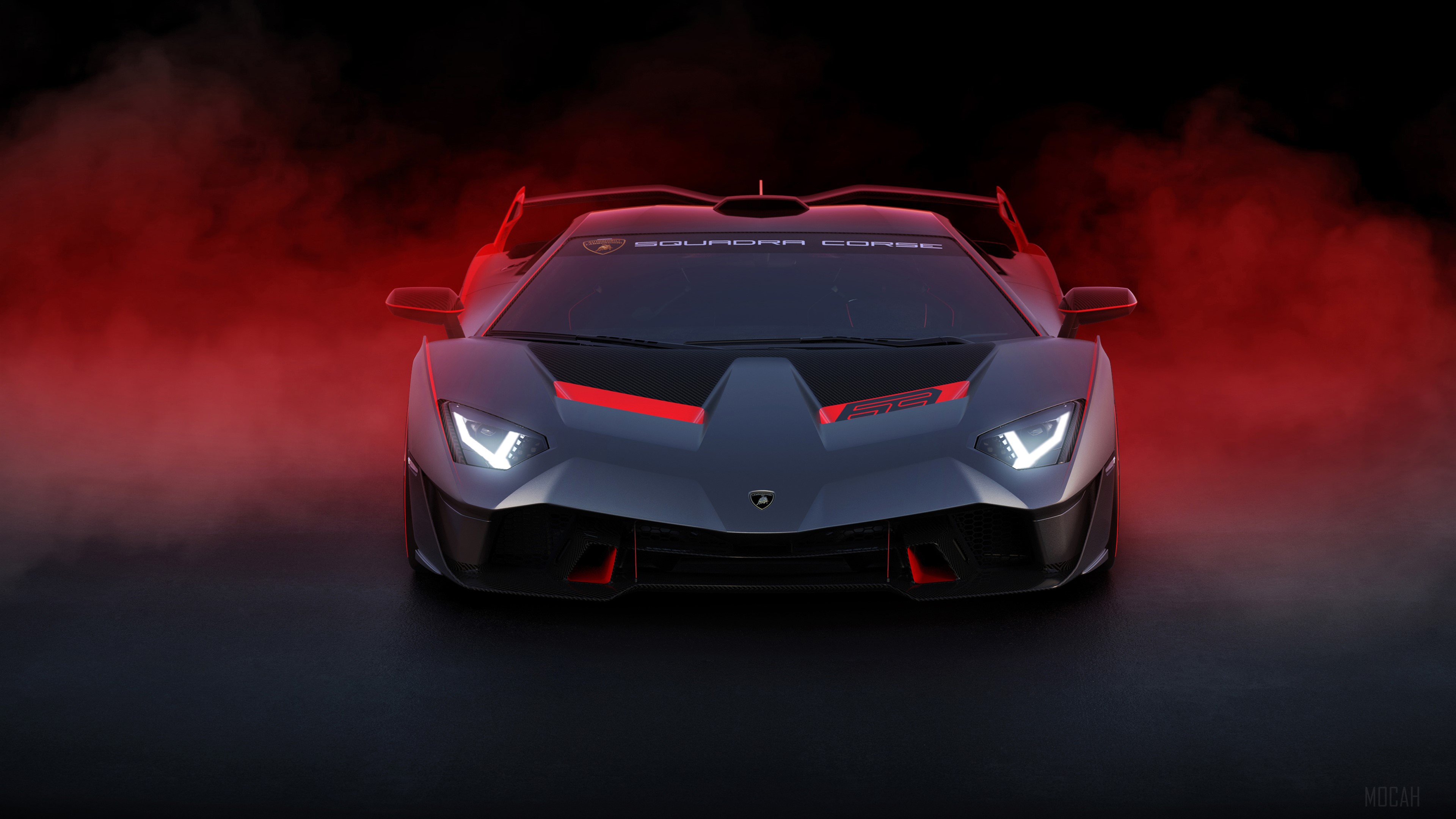 Lamborghini SC18 Alston front view HD Wallpaper