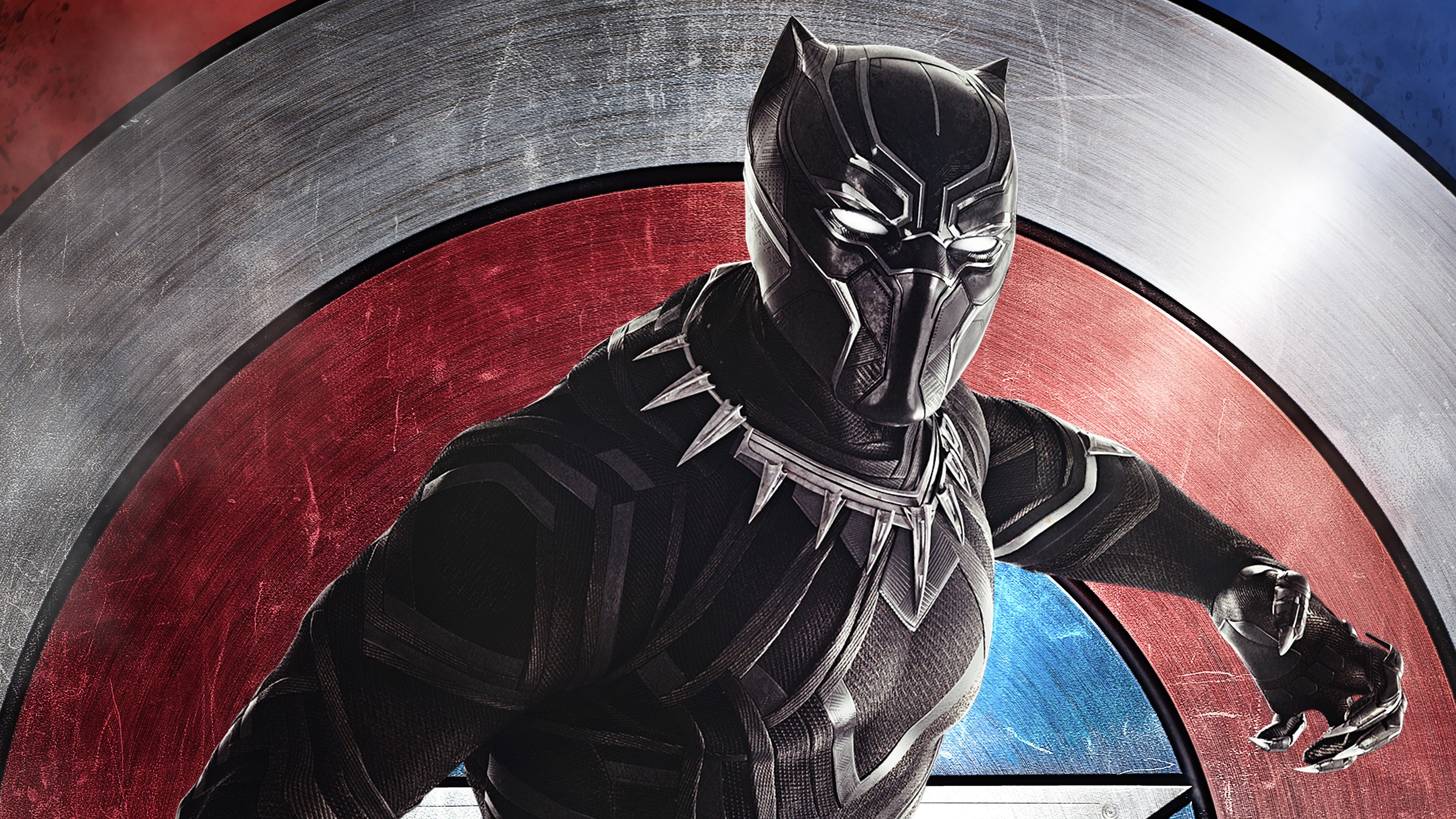 Black Panther from Captain America: Civil War 4K HD Wallpaper