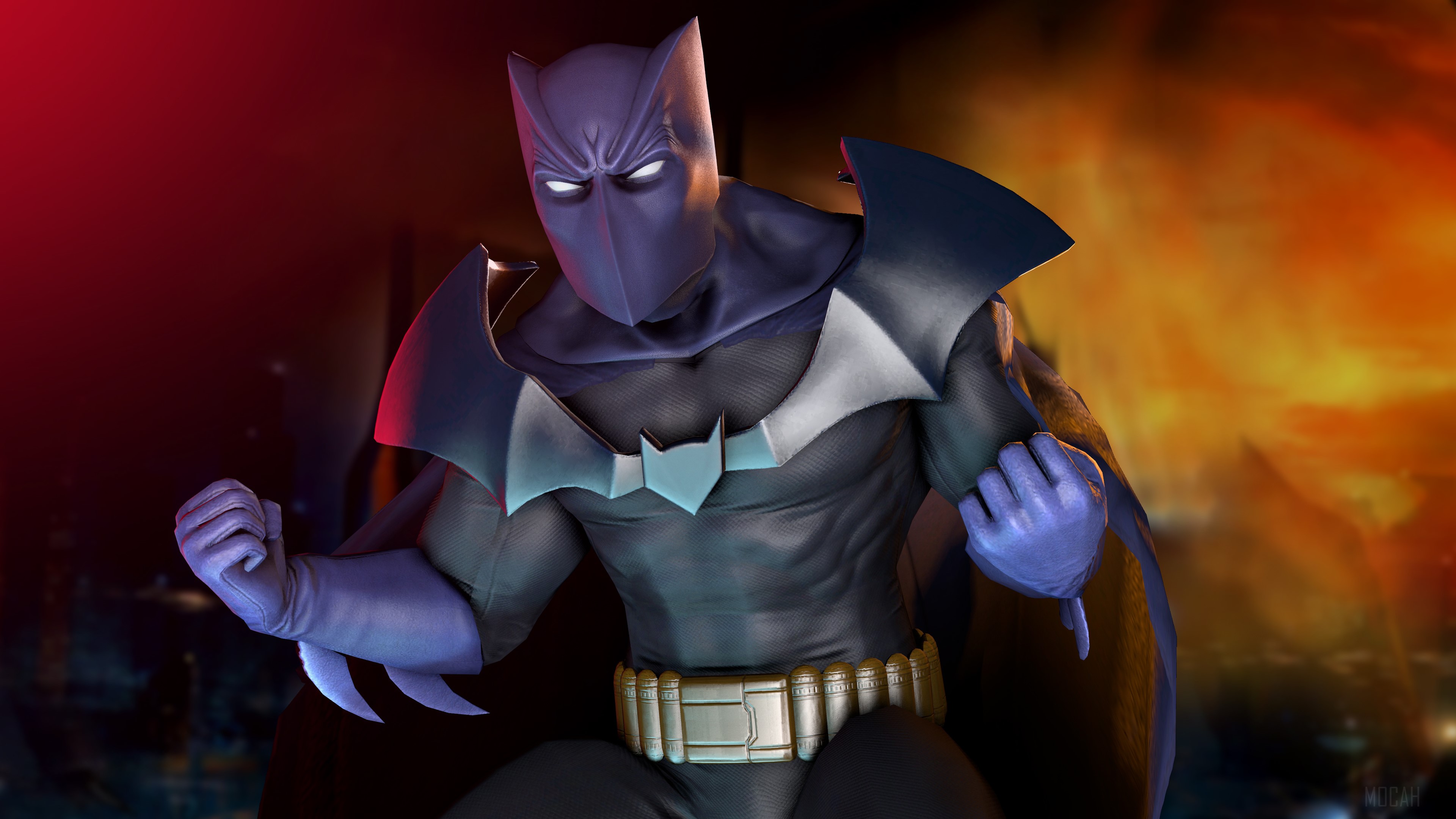 Batman from Gotham Salvation 4K HD Wallpaper