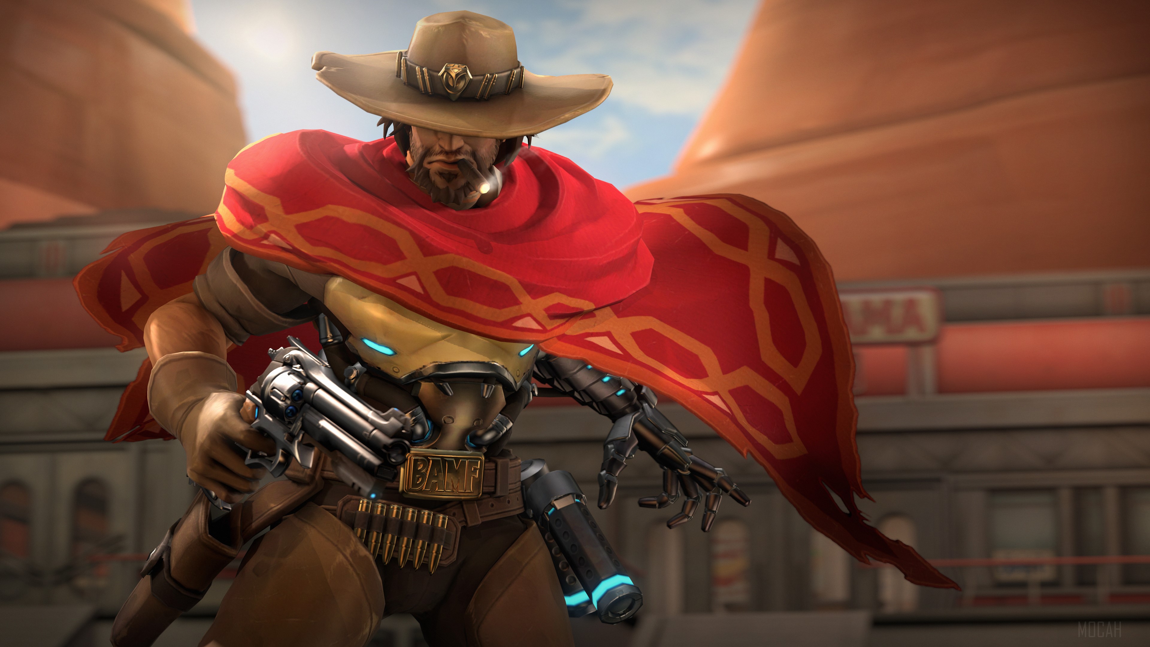 McCree from Overwatch 4K HD Wallpaper