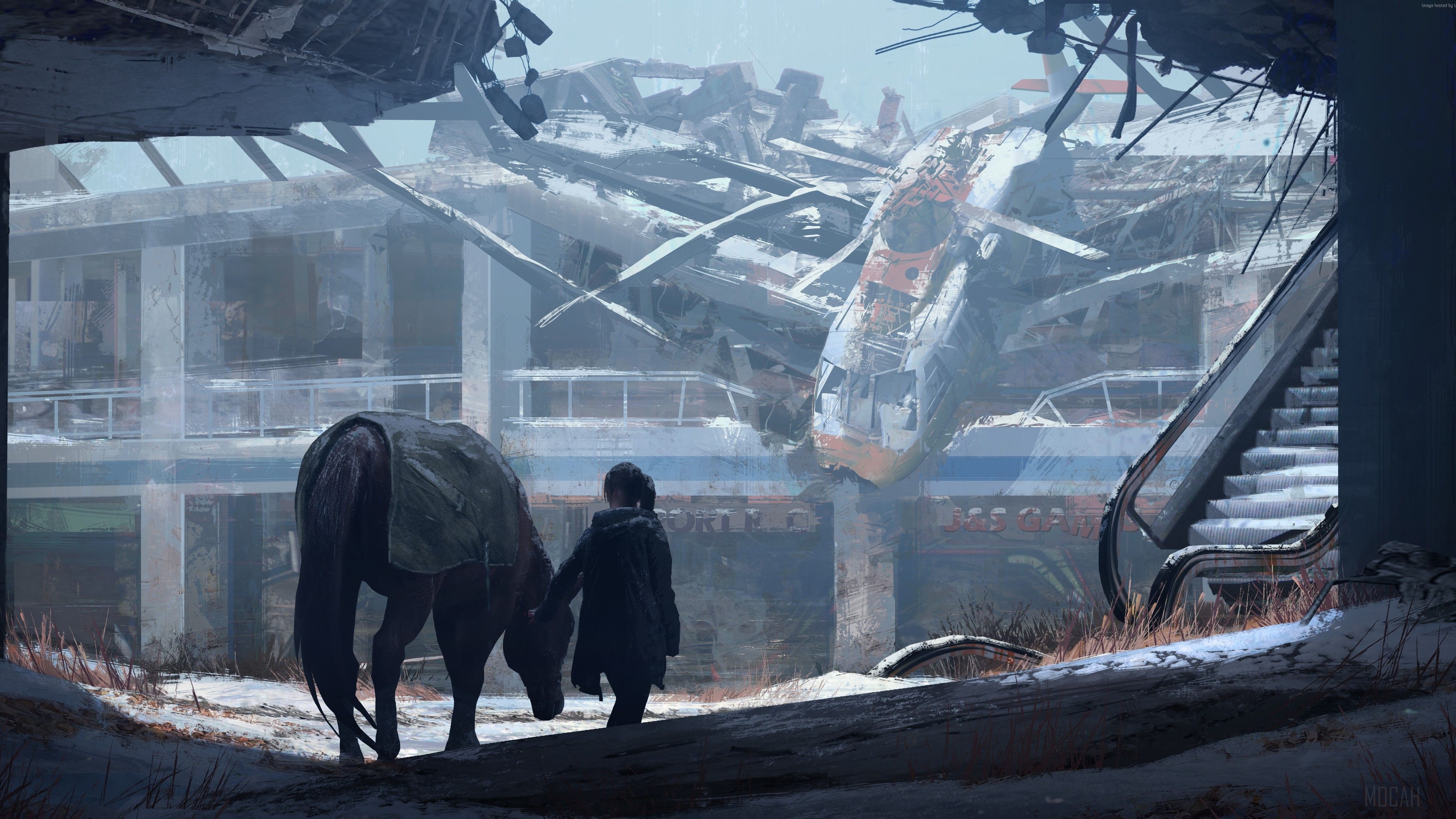 The Last Of Us Concept Art HD Wallpaper