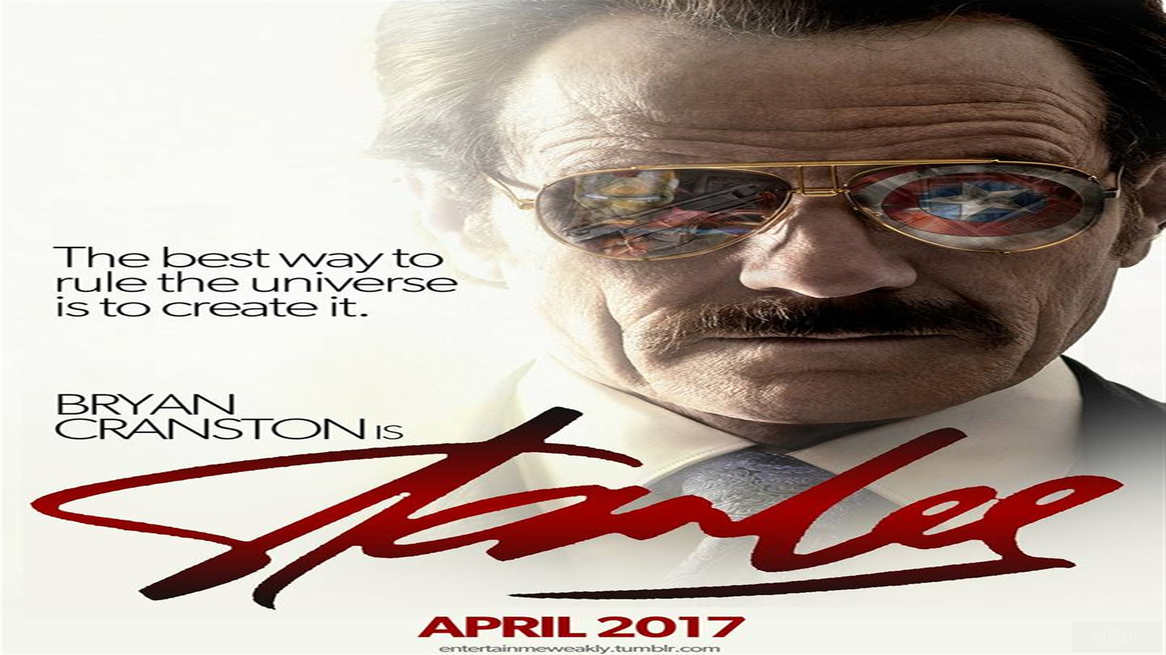 Stan Lee starring Bryan Cranston 4K HD Wallpaper