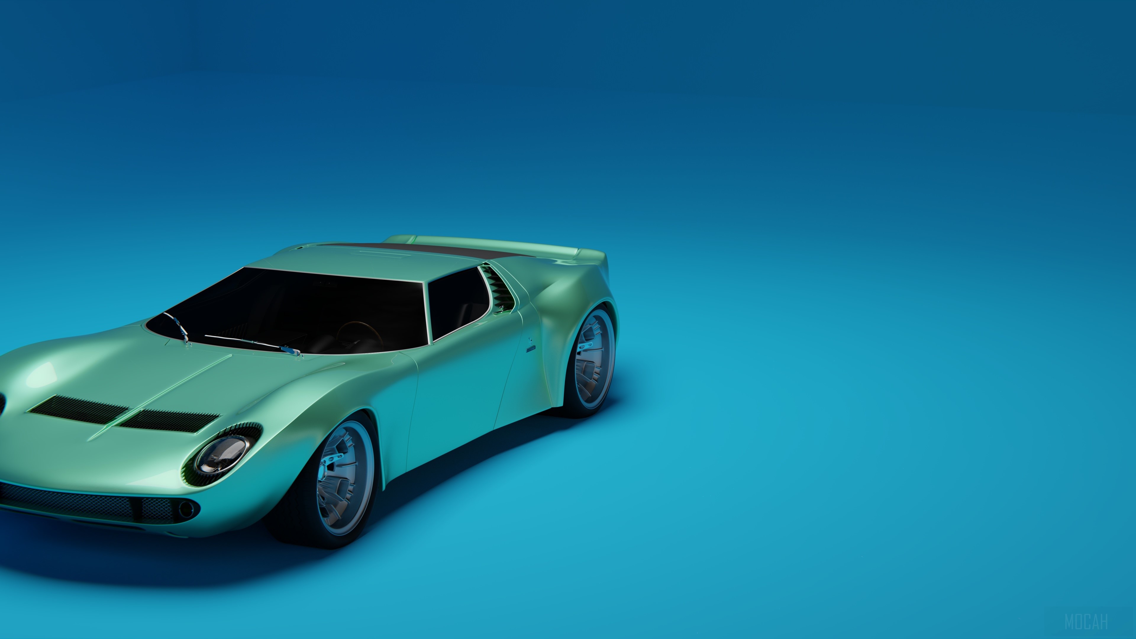 Lamborghini Miura HD Wallpaper