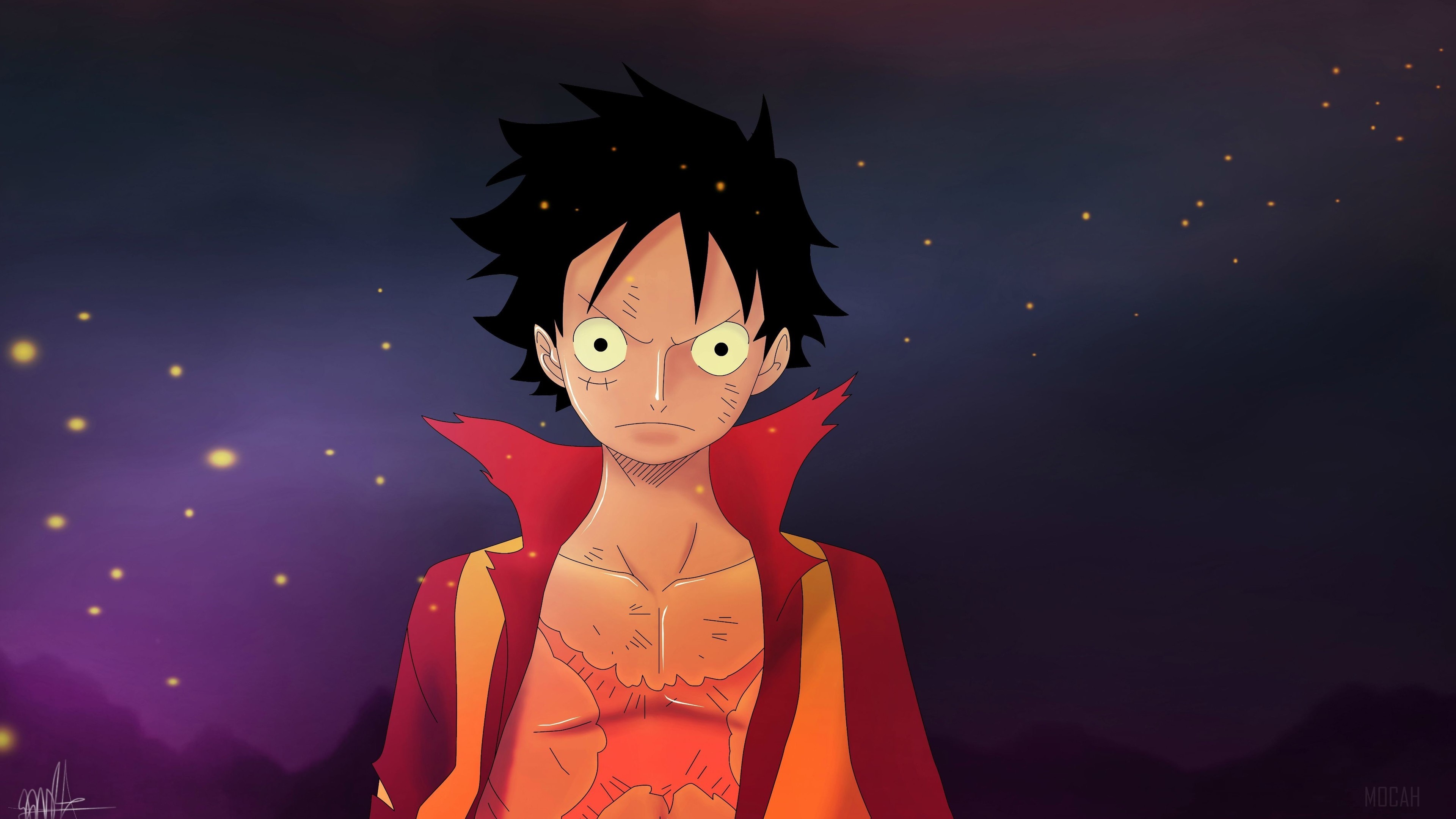 Monkey D. Luffy from One Piece 4K HD Wallpaper