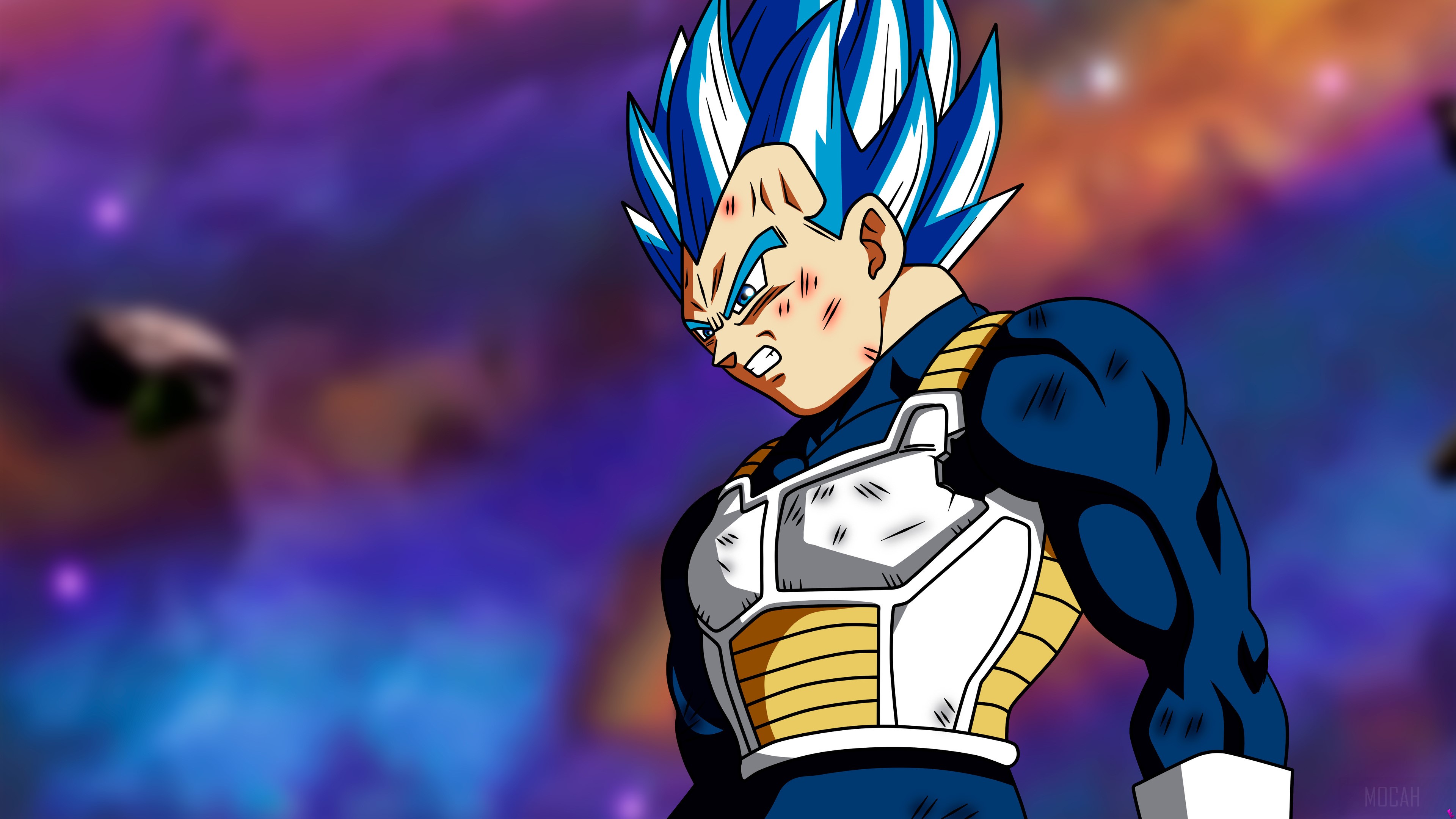 Vegeta from Dragon Ball Super 4K HD Wallpaper