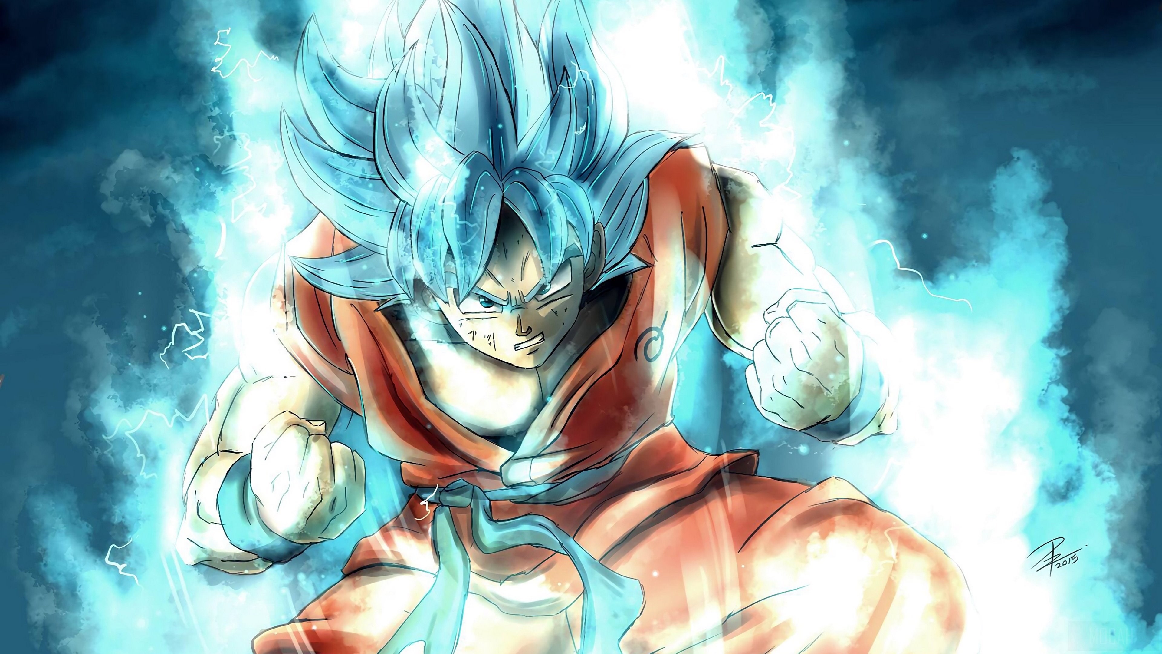 Goku from Dragon Ball Super in 4K HD Wallpaper