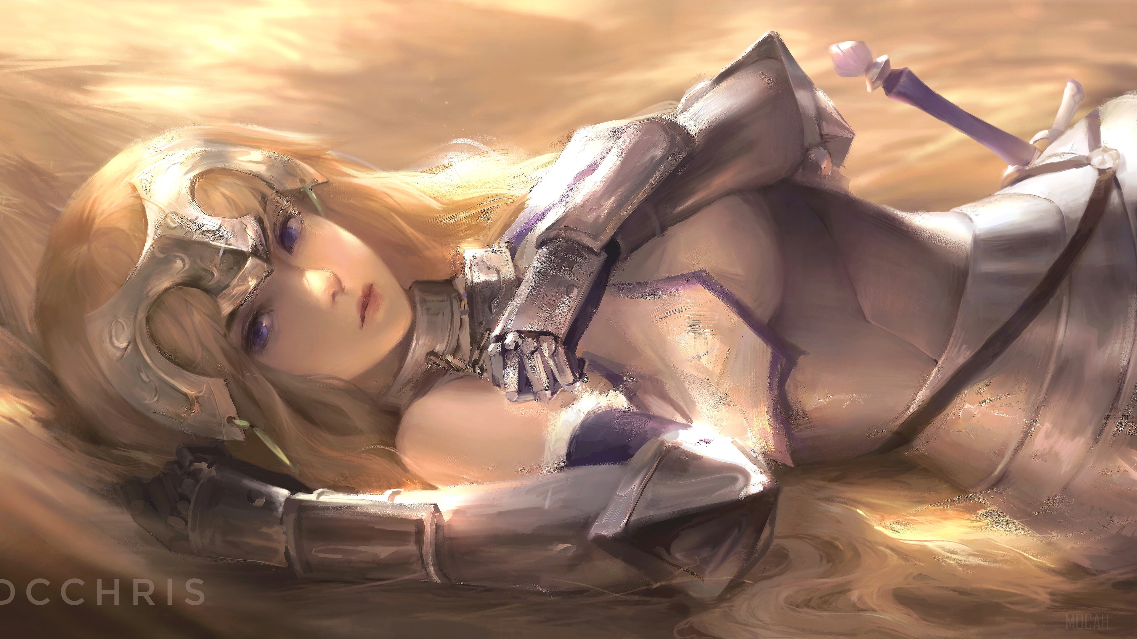 Jeanne d'Arc from Fate/Grand Order 4K HD Wallpaper