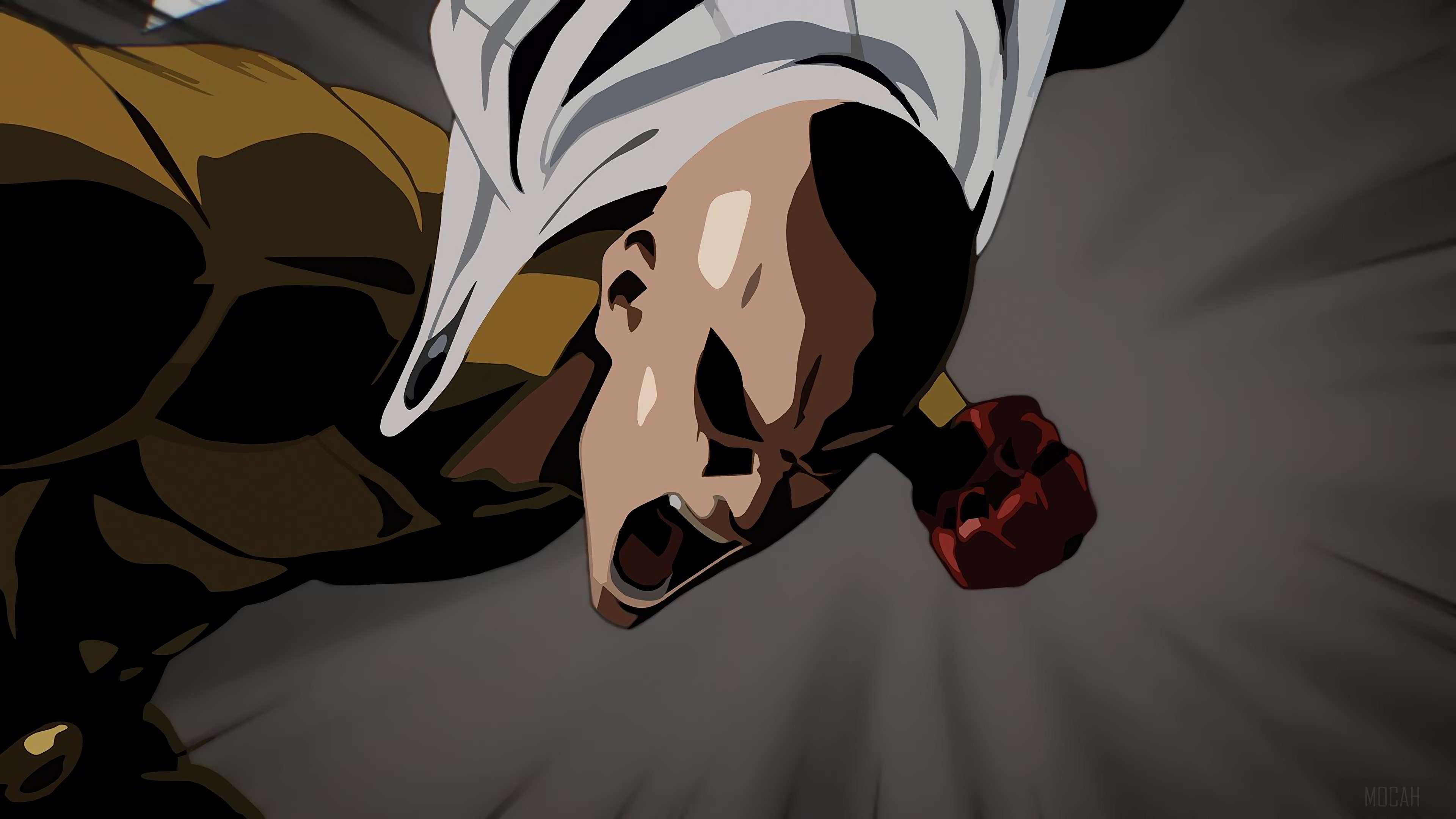 Saitama from One Punch Man 4K HD Wallpaper