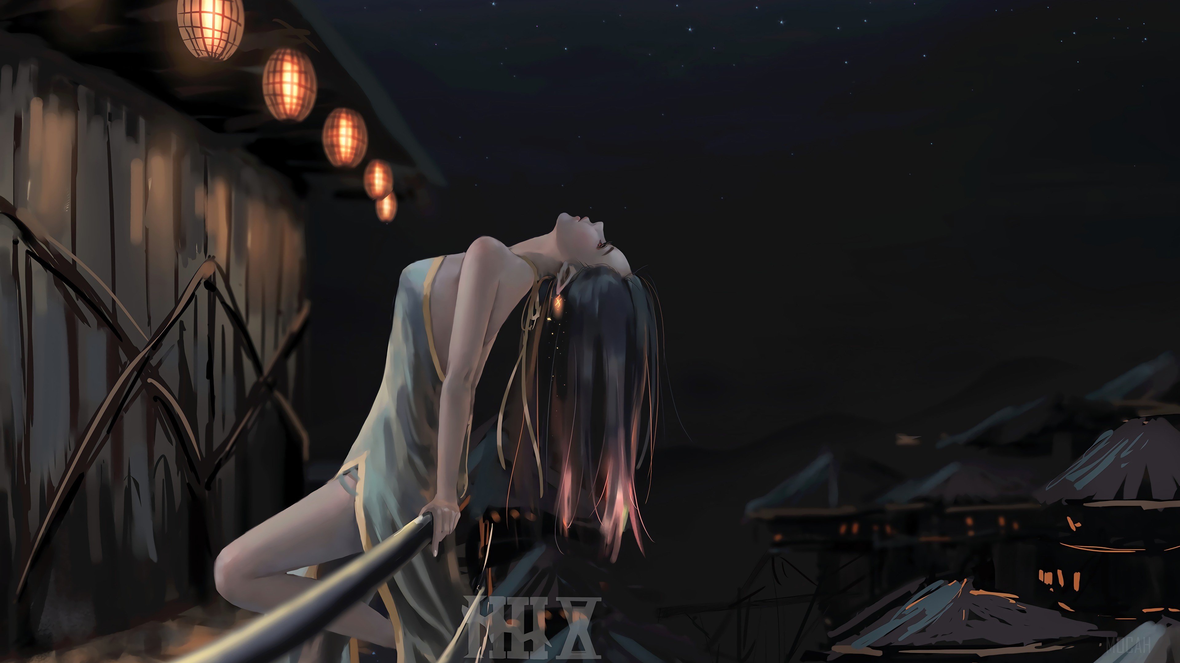 Anime Girl Art HD Wallpaper