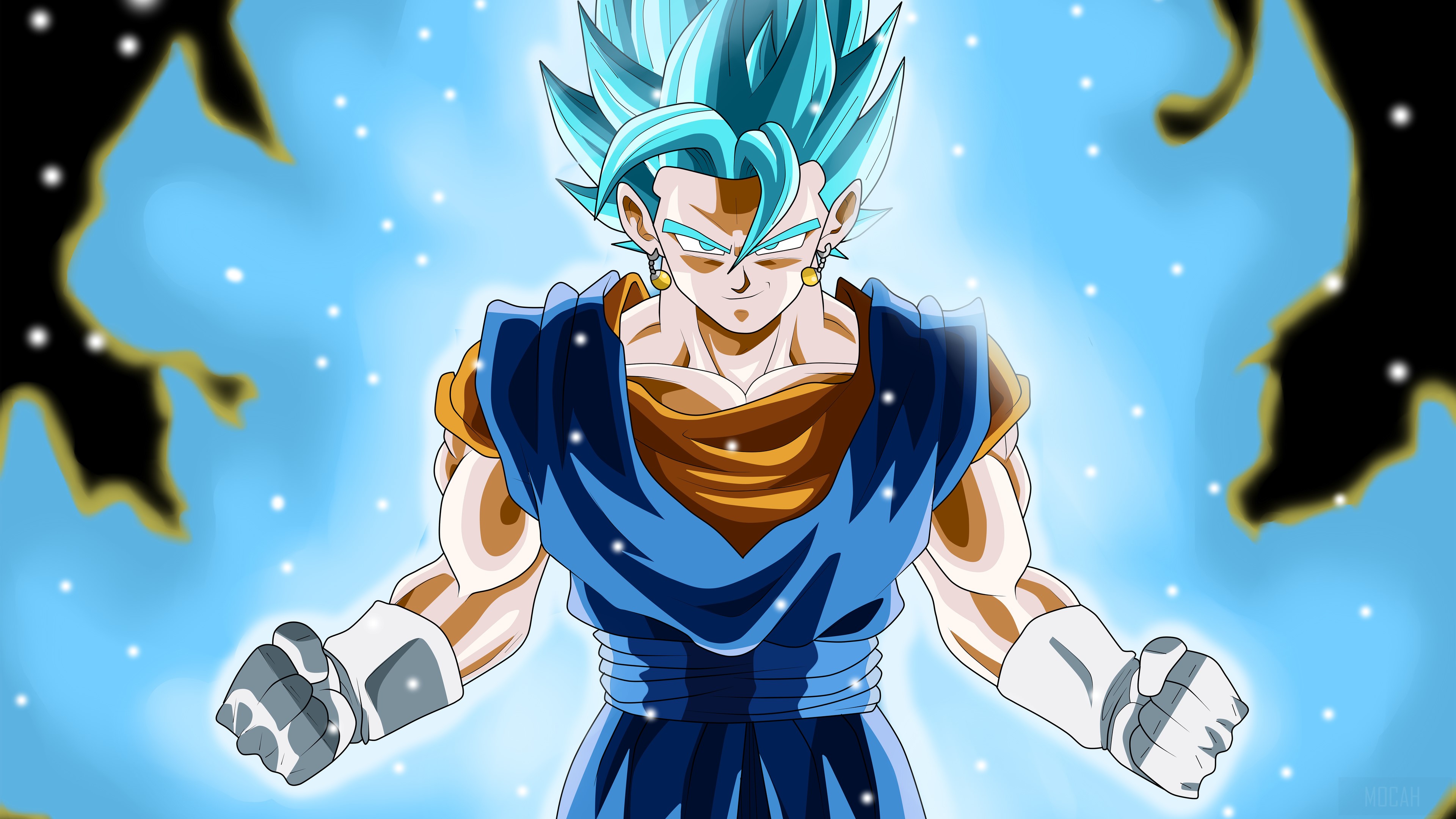 Vegetto from Dragon Ball in 4K HD Wallpaper