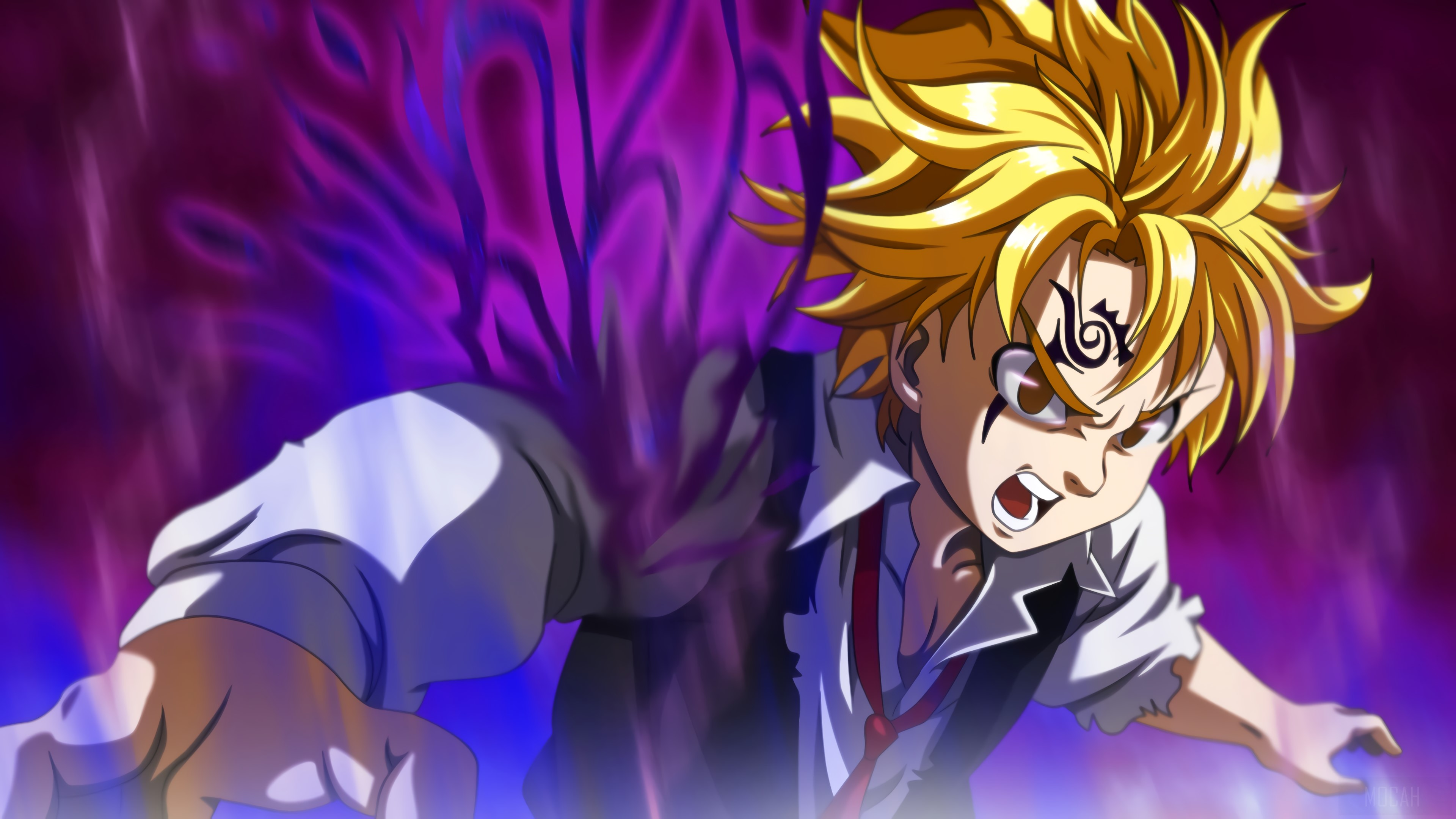 Meliodas from The Seven Deadly Sins 4K HD Wallpaper
