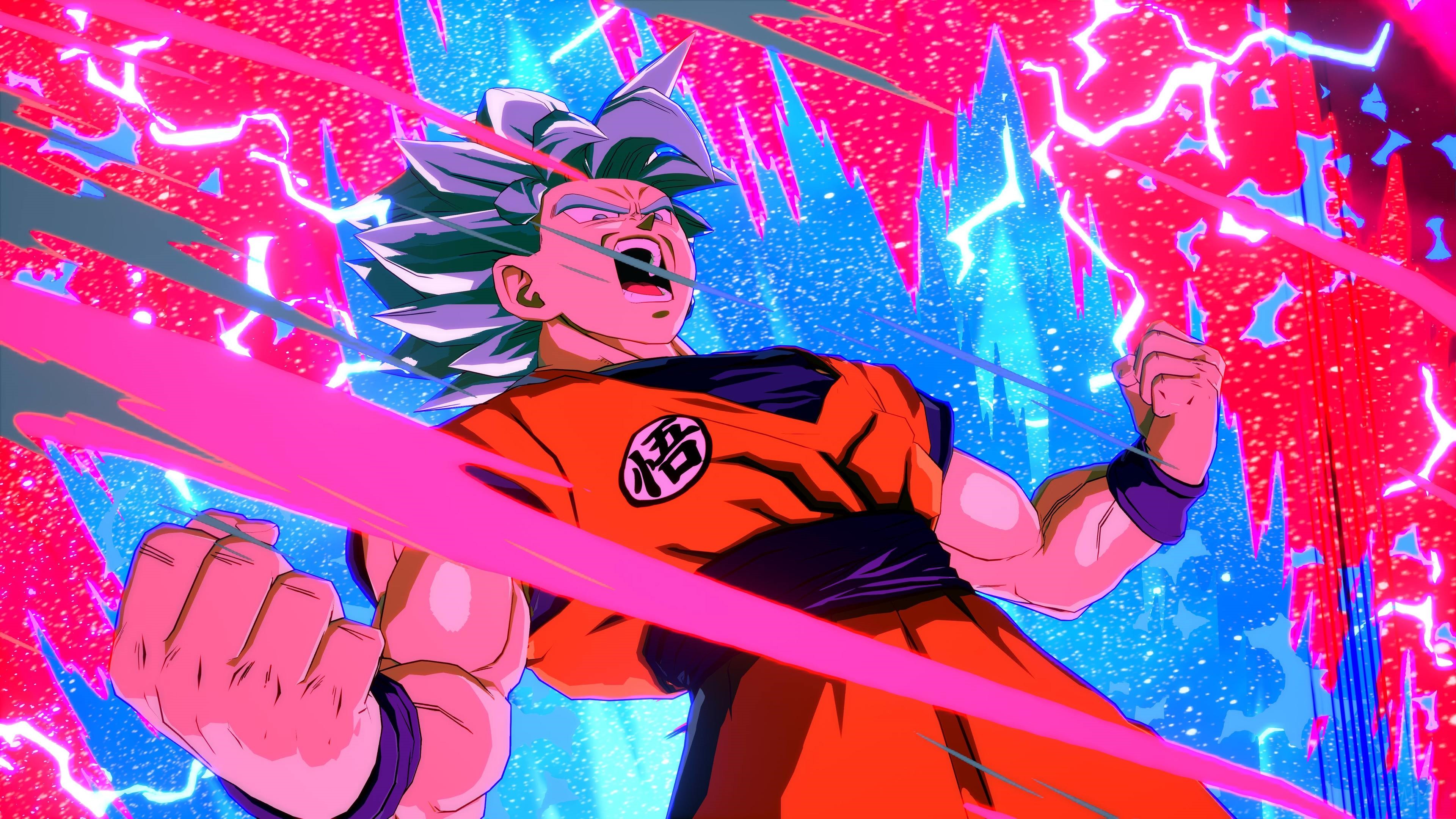 Goku from Dragon Ball FighterZ in 4K HD Wallpaper