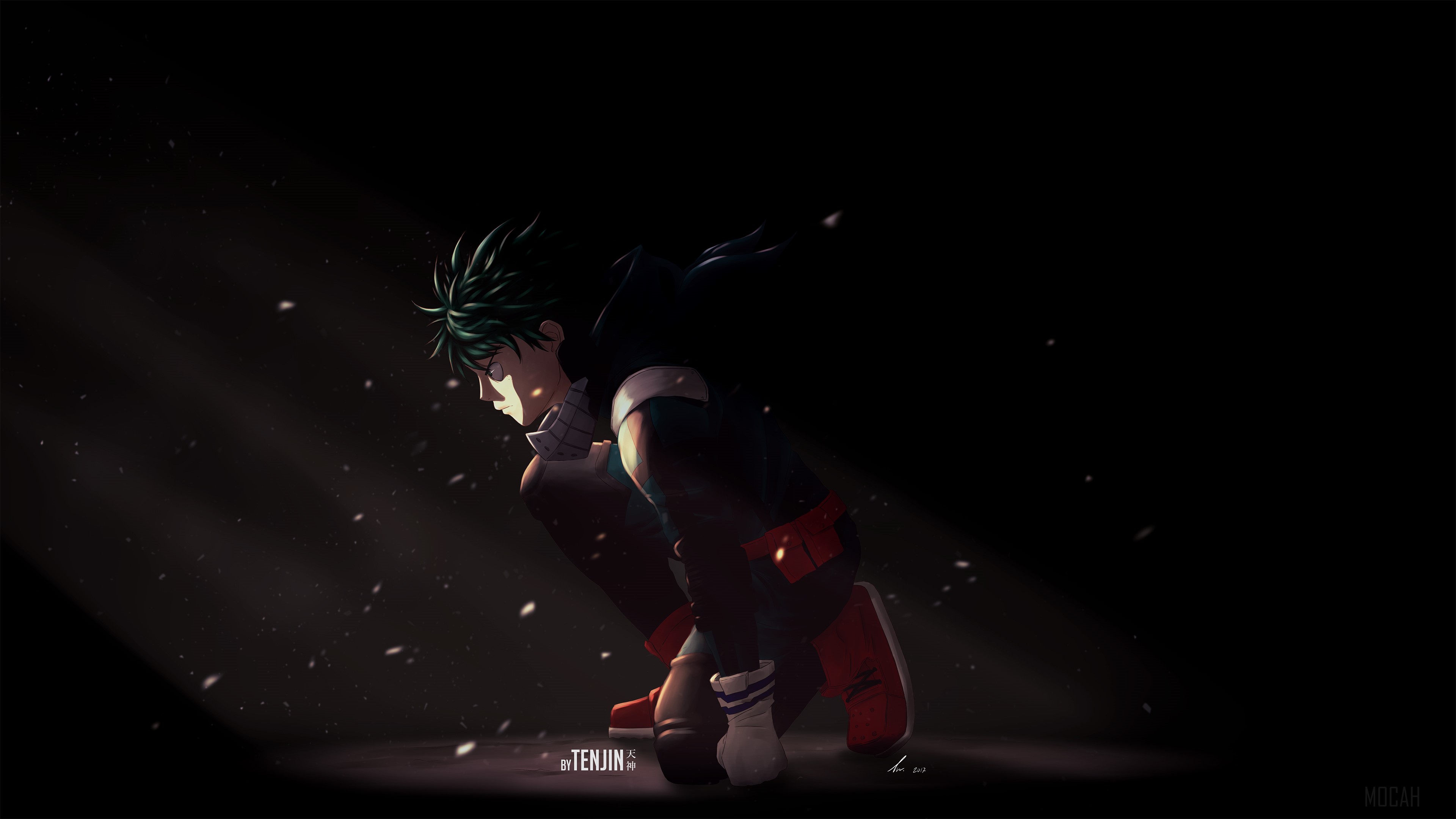 Izuku Midoriya from My Hero Academia 4K HD Wallpaper