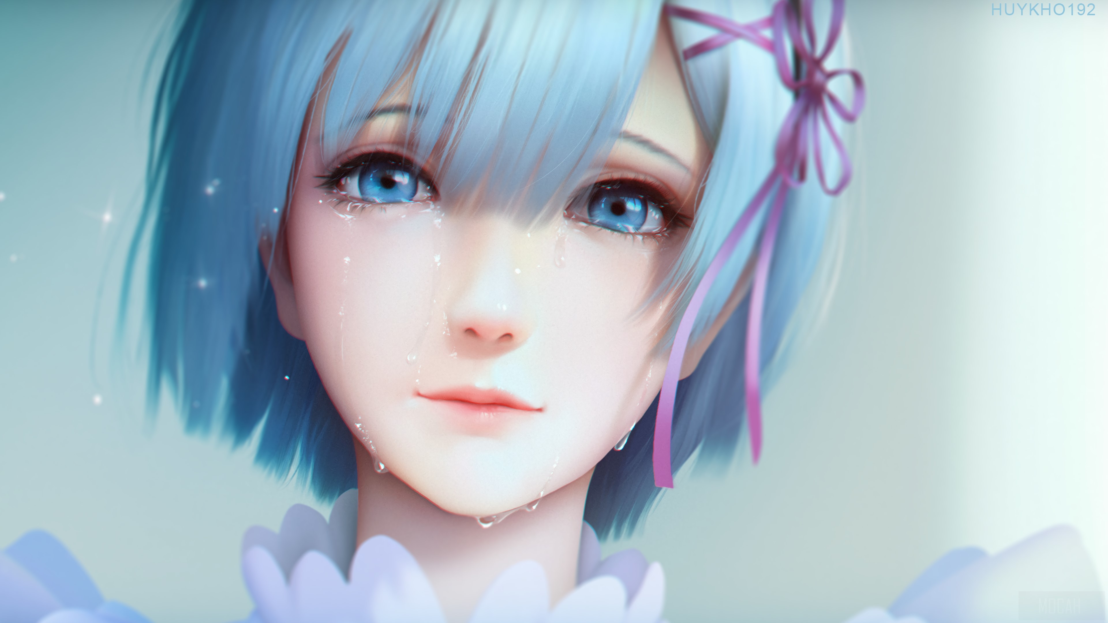 Rem from Re:Zero Starting Life in Another World 4K HD Wallpaper