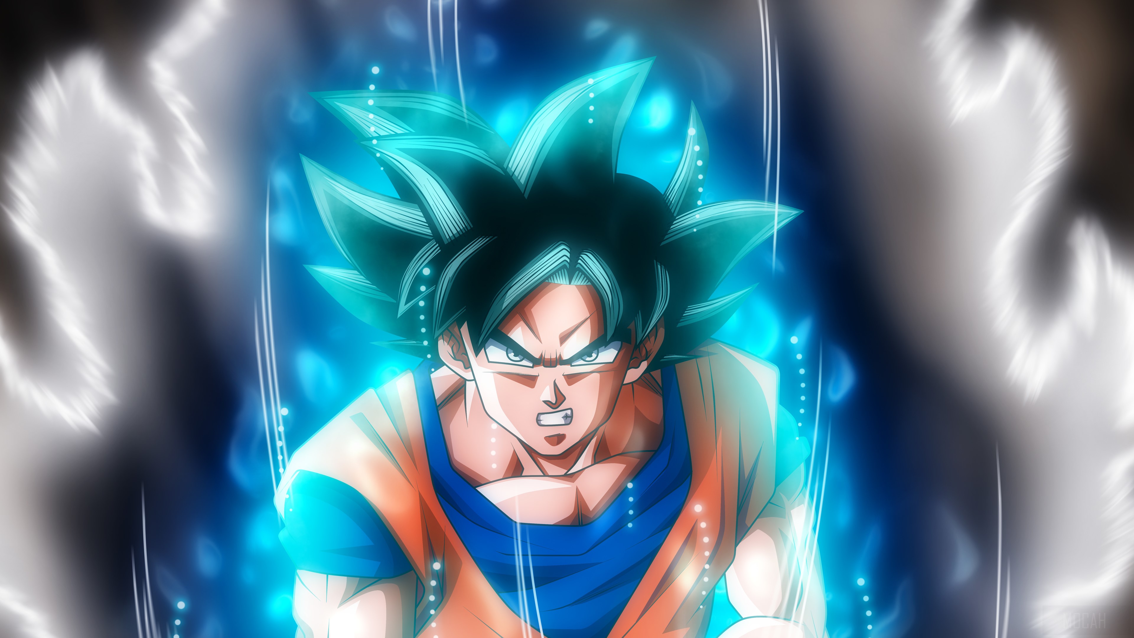Goku from Dragon Ball Ultra Instinct 4K HD Wallpaper
