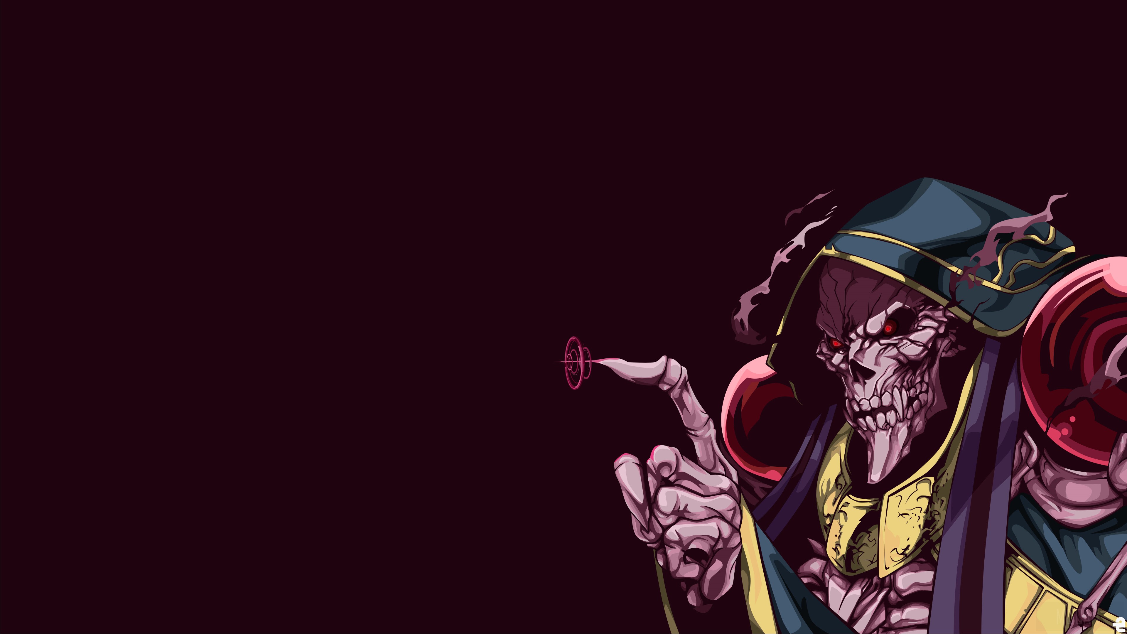 Ainz Ooal Gown from Overlord 4K HD Wallpaper