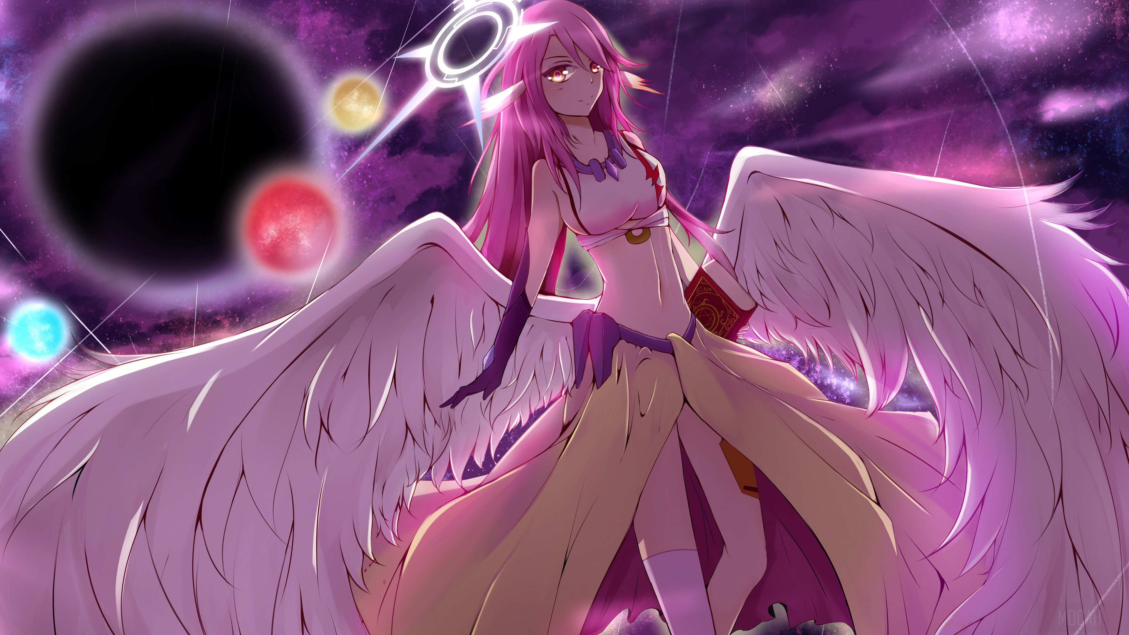 Shiro from No Game No Life 4K HD Wallpaper