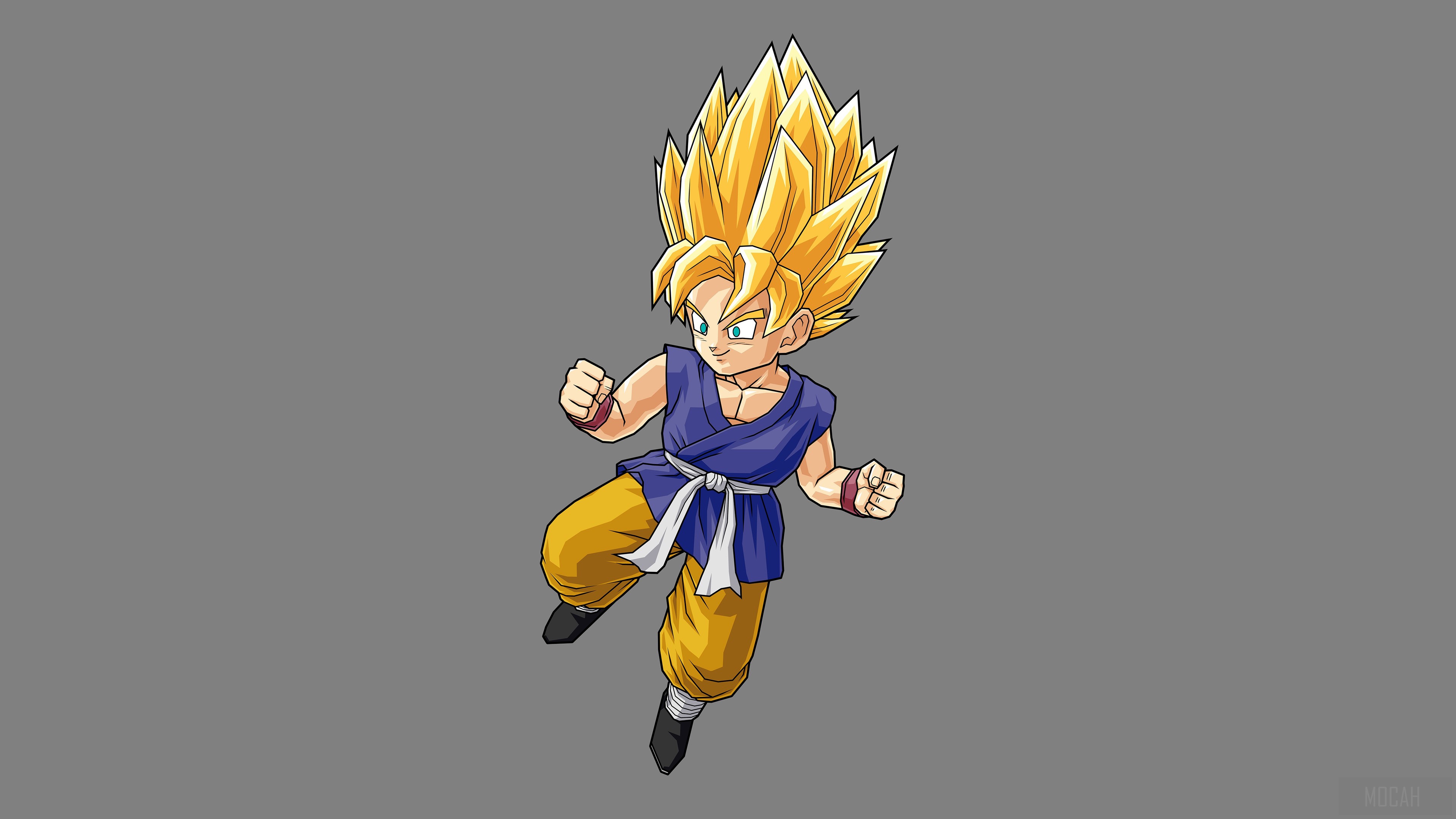 Son Goku from Dragon Ball in 4K HD Wallpaper